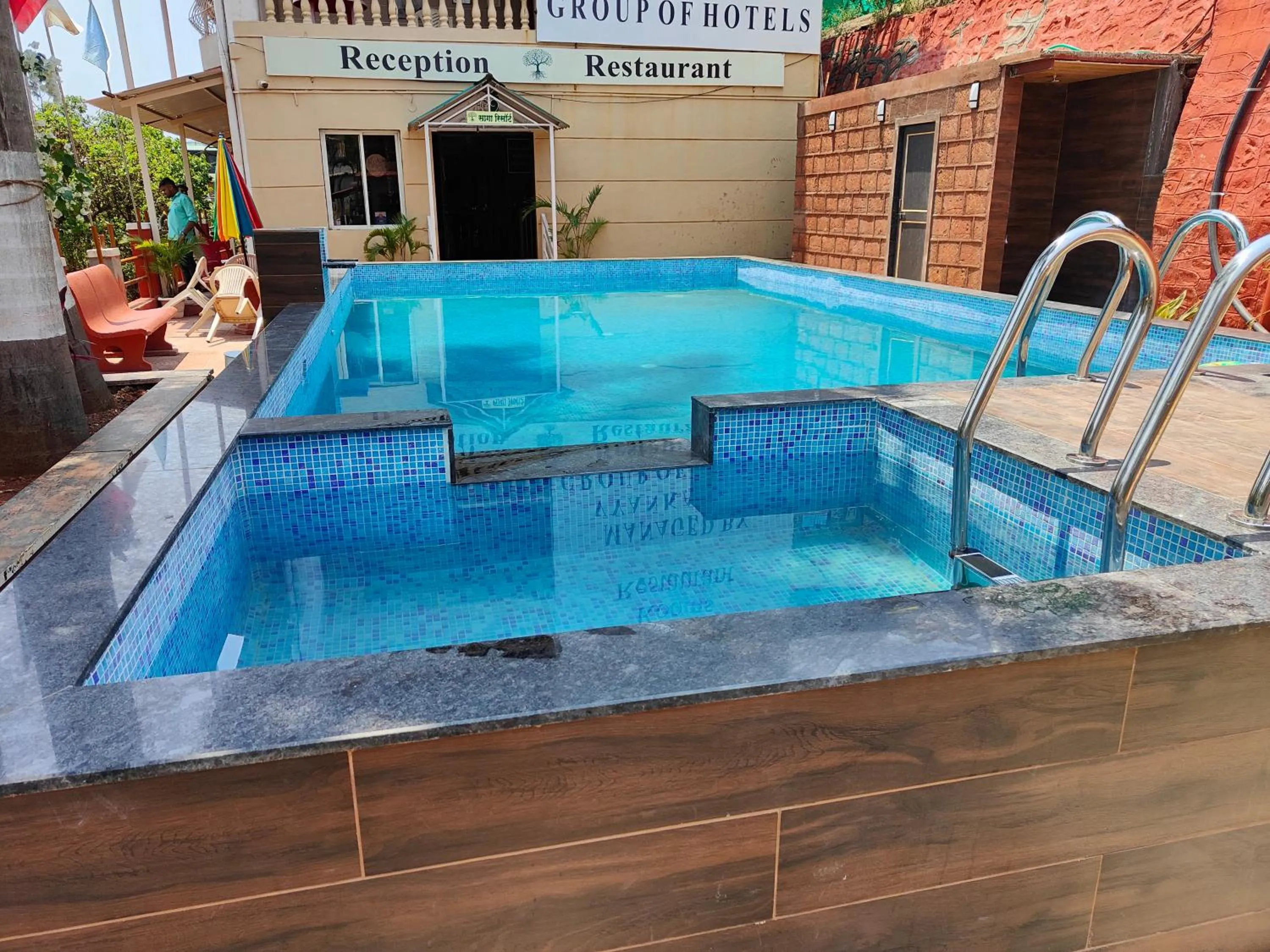 Swimming pool in Saga Resort