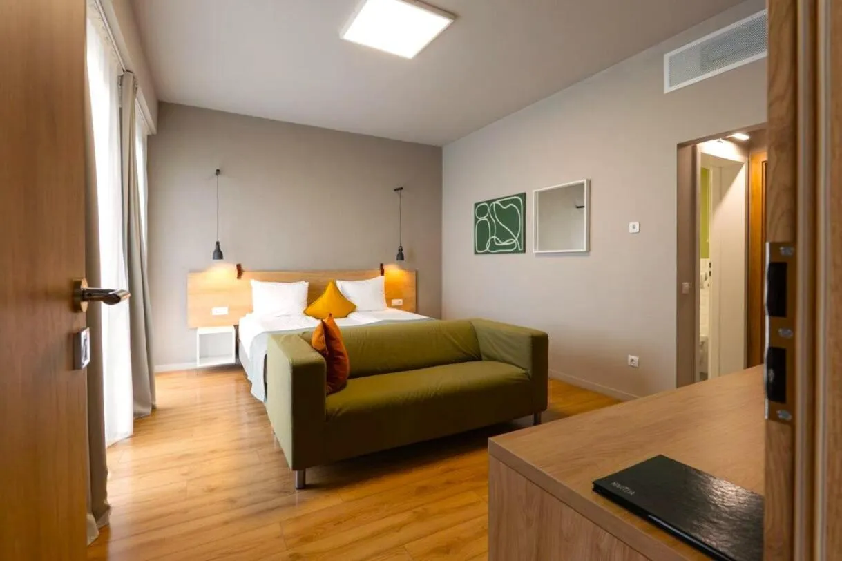 Bedroom, Bed in Marida Hotel