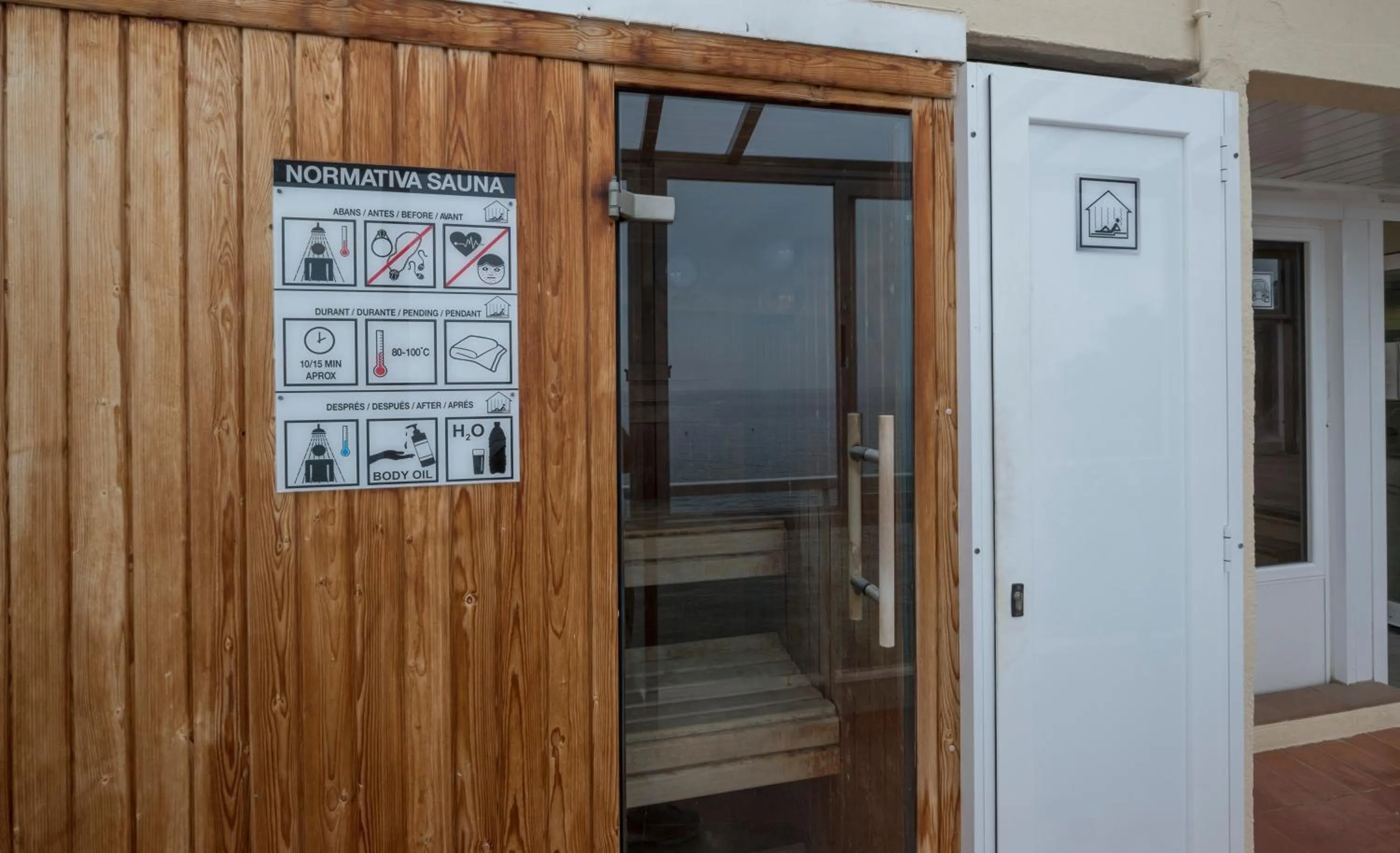 Sauna in Hotel Rosamar Maxim 4*- Adults Only