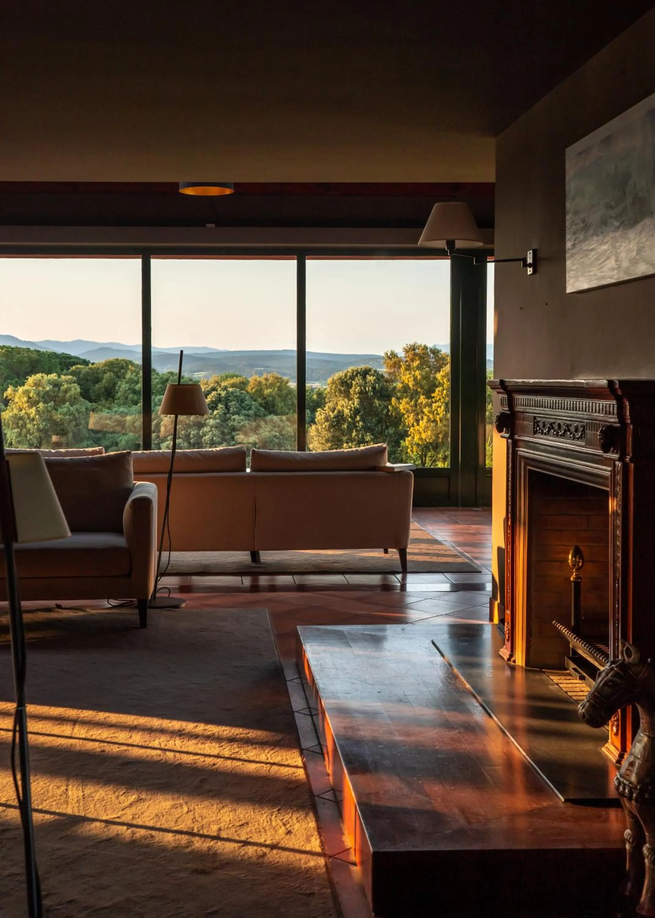 Living room in Hotel TorreMirona Golf & Spa