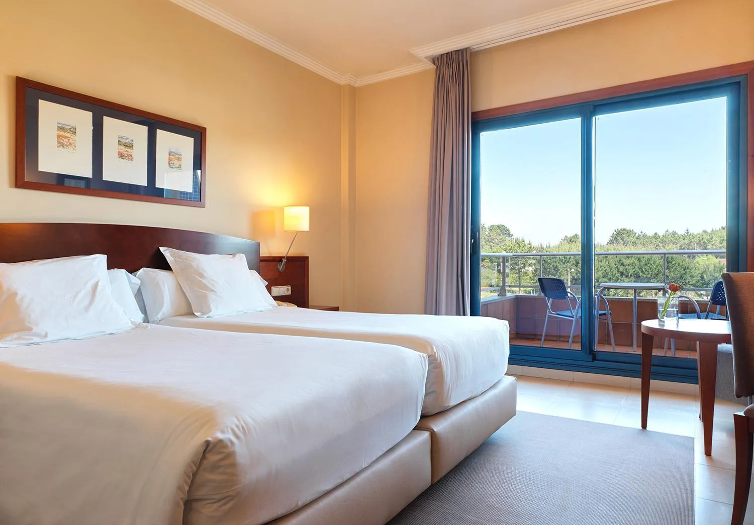 Bed in Hotel Spa Galatea