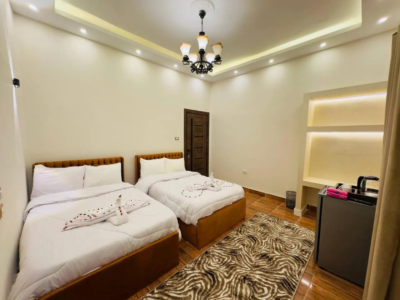 Bed in Hur Pyramids Inn