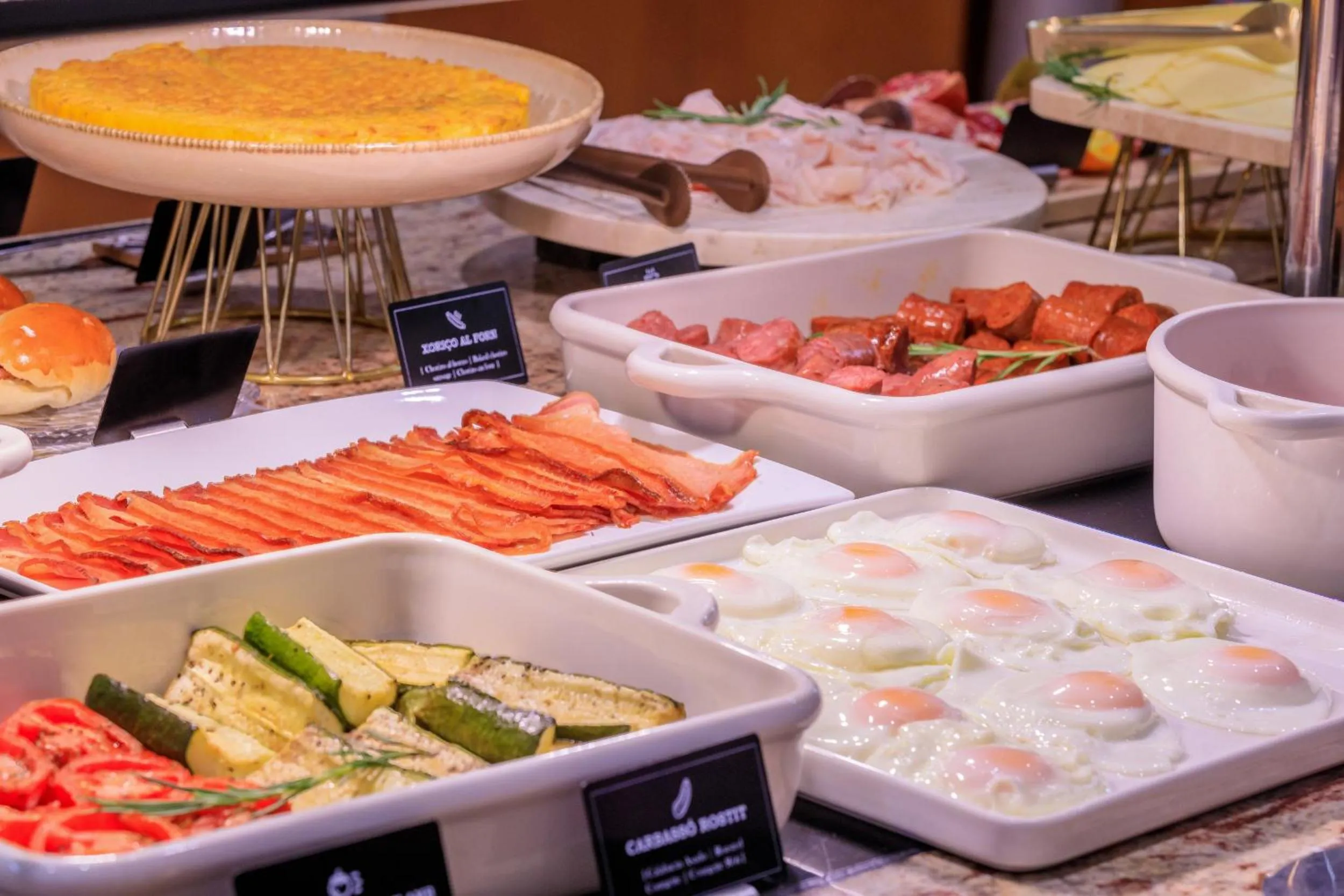 Food close-up in Hotel Gótico