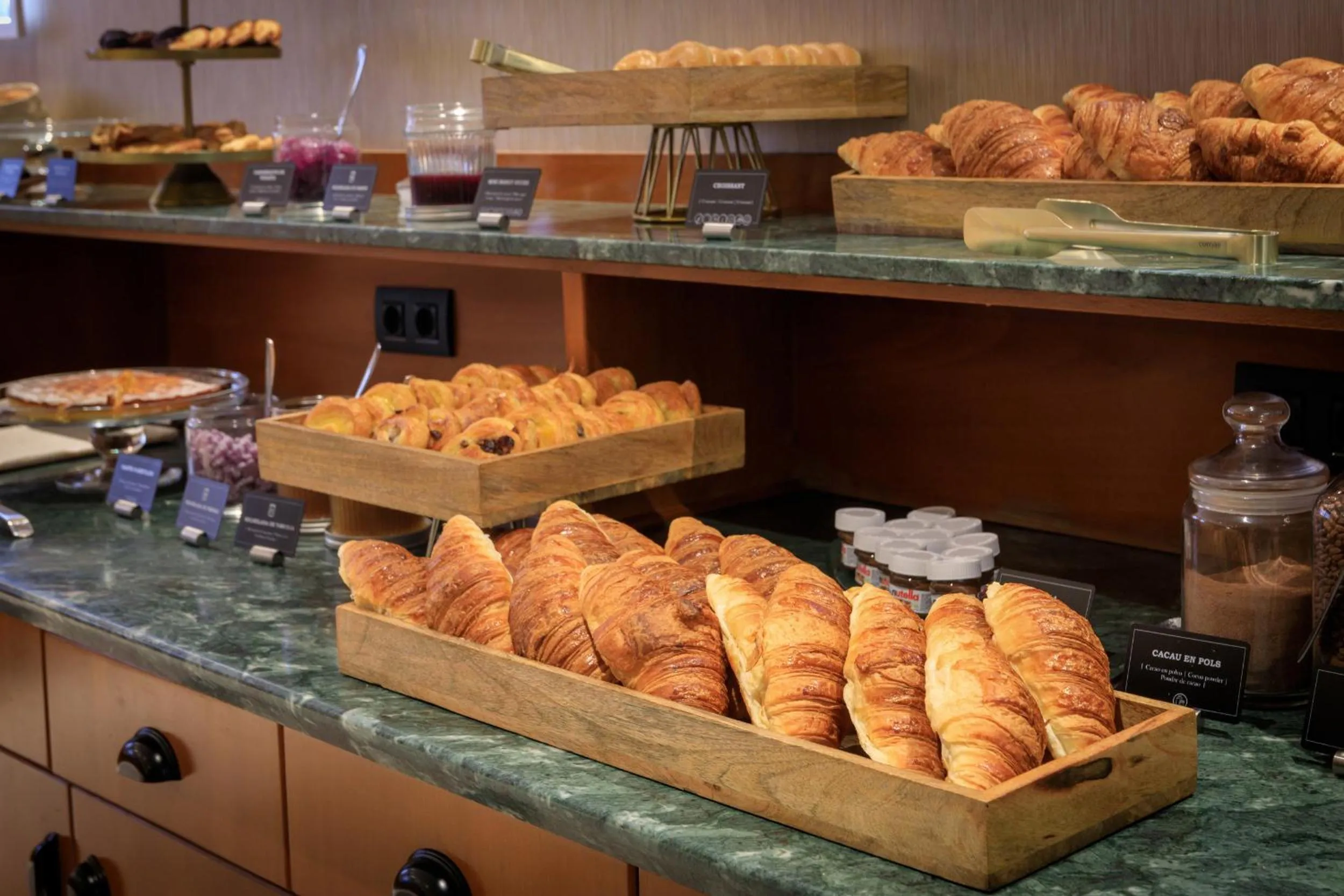 Food close-up in Hotel Gótico