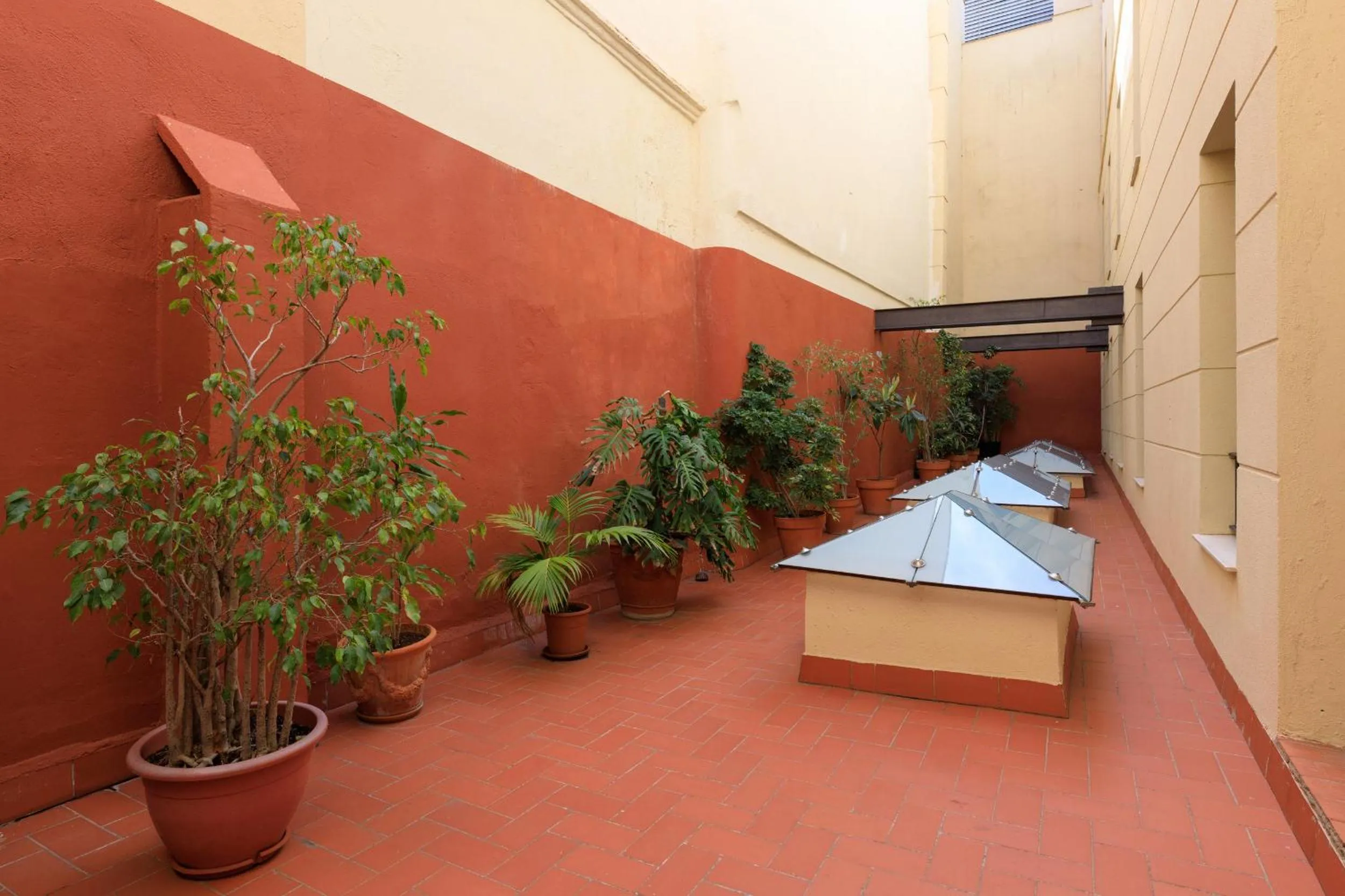 Patio in Hotel Gótico