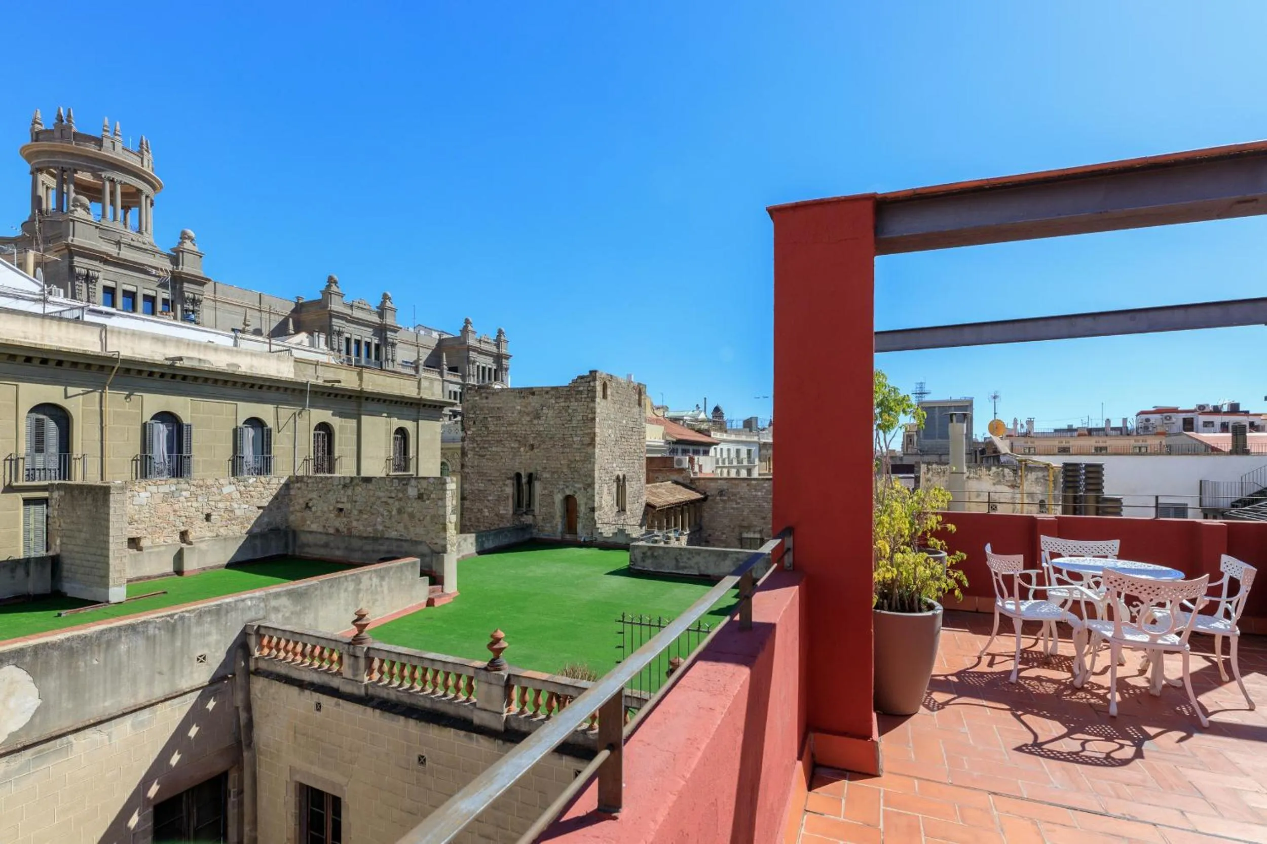 Solarium in Hotel Gótico