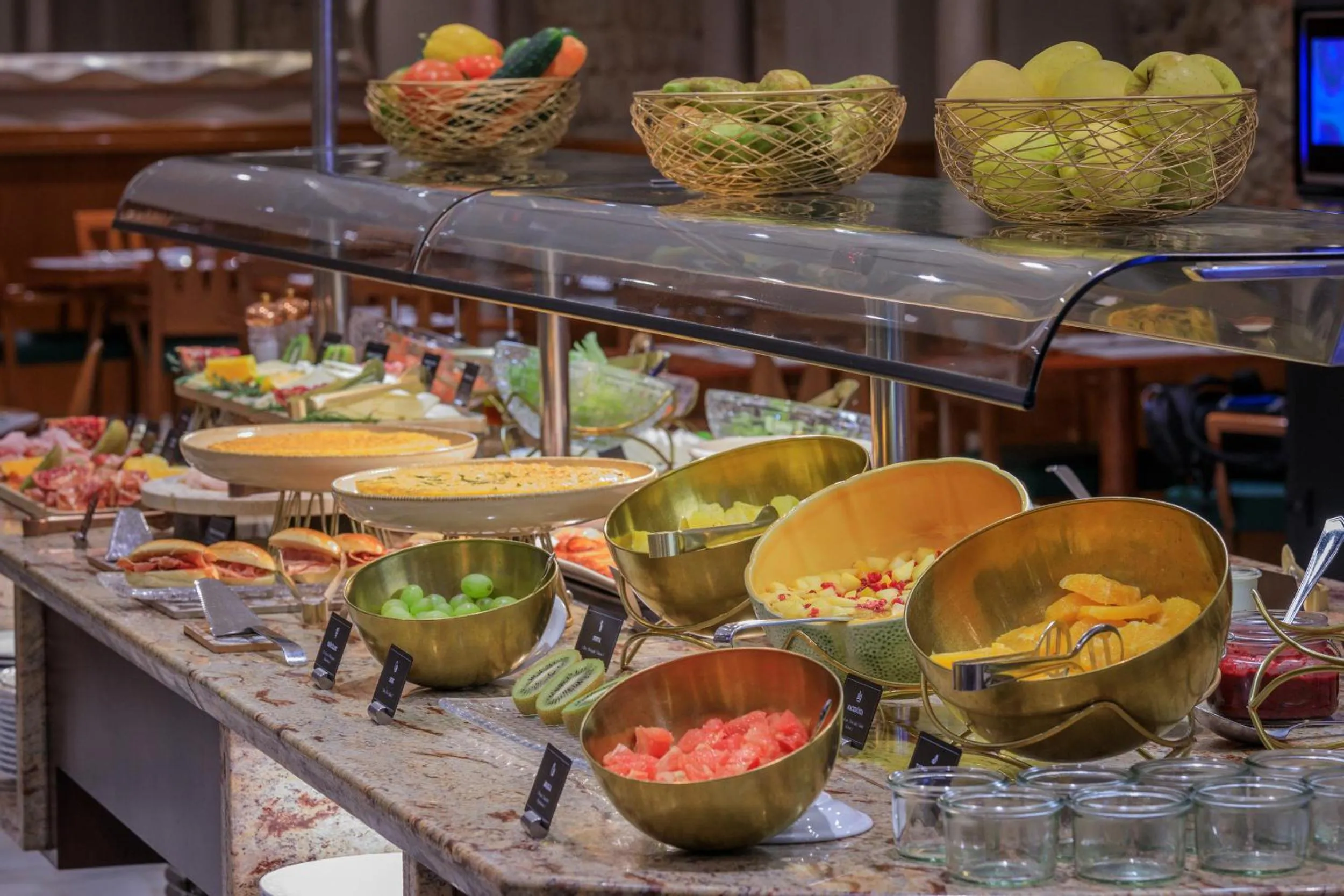Food close-up in Hotel Gótico