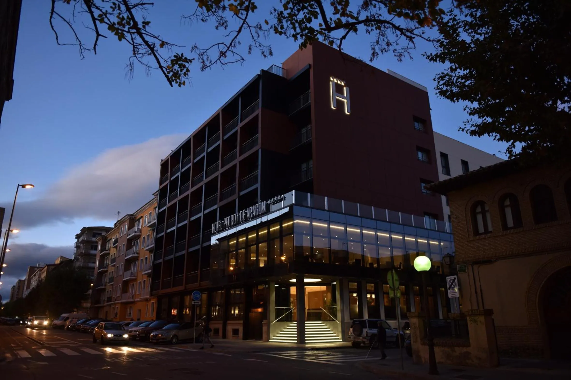 Facade/entrance in Hotel Pedro I De Aragon 4 Estrellas SUPERIOR