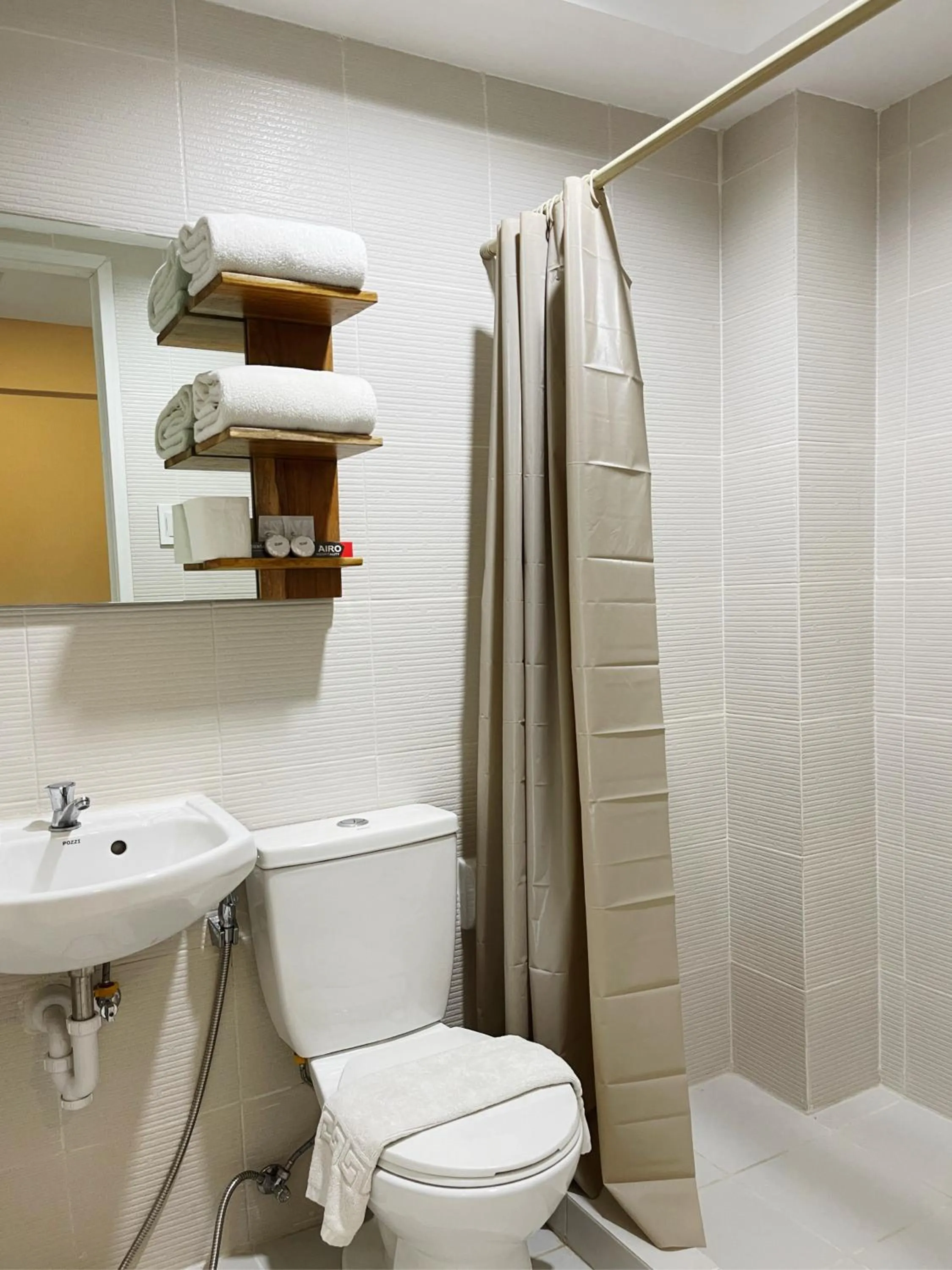 Bathroom in Airo Suites Makati
