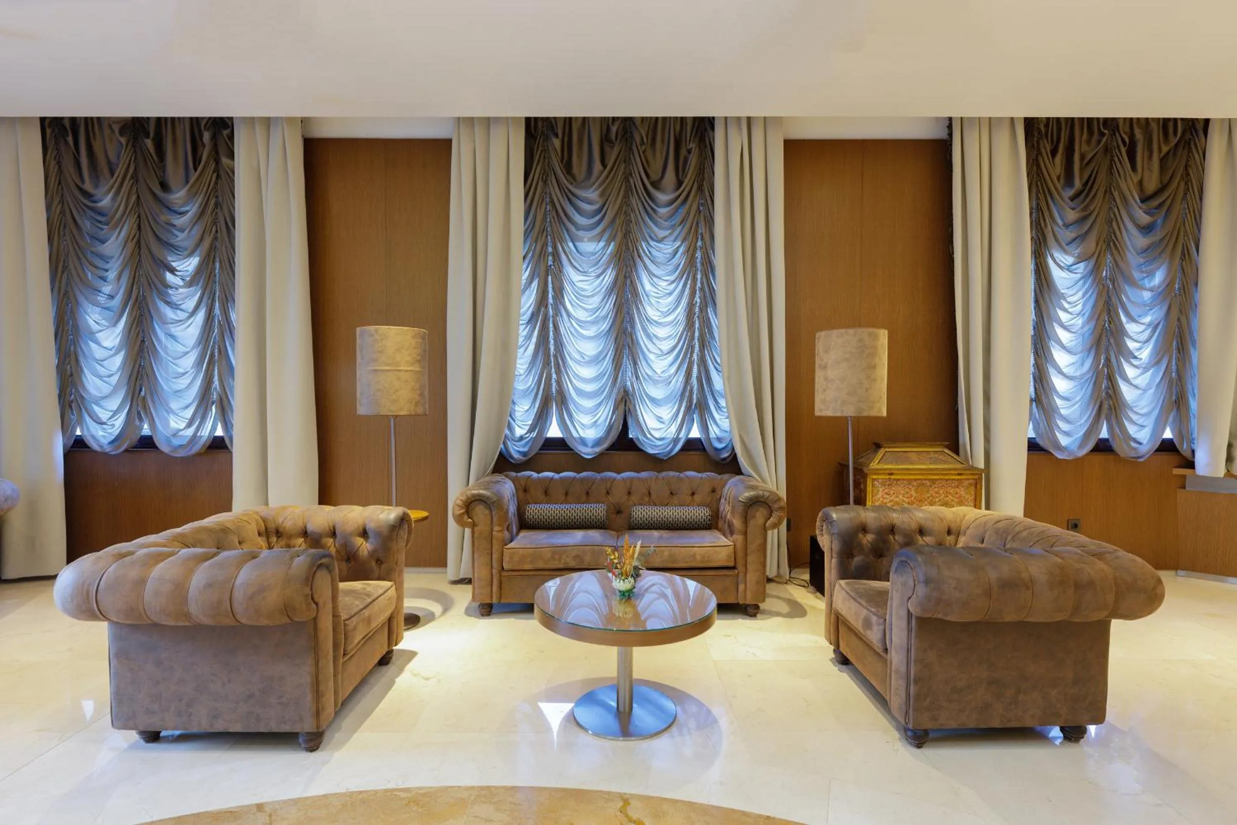 Lobby or reception in Hotel Reina Cristina