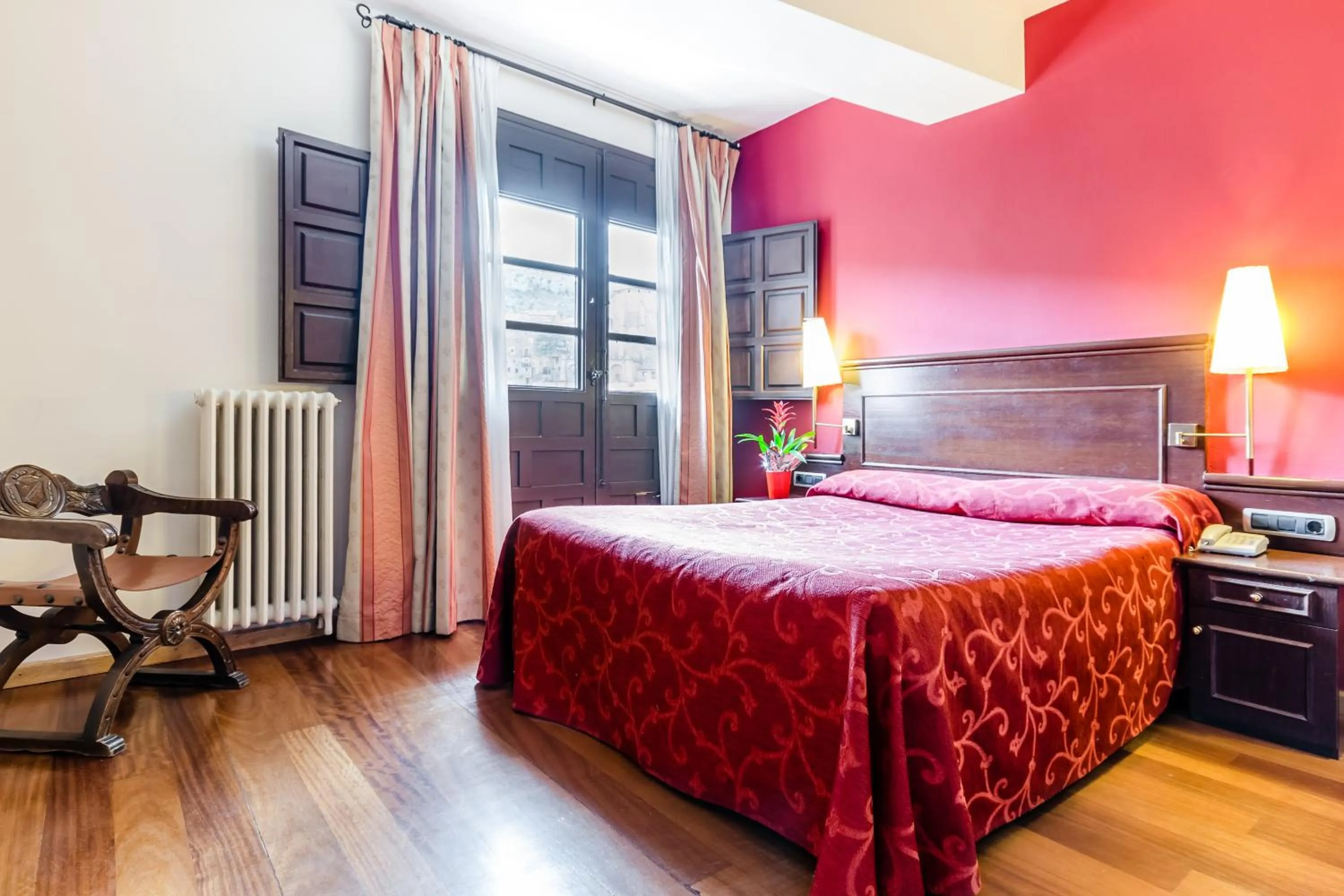 Bed in Hotel Albarracín