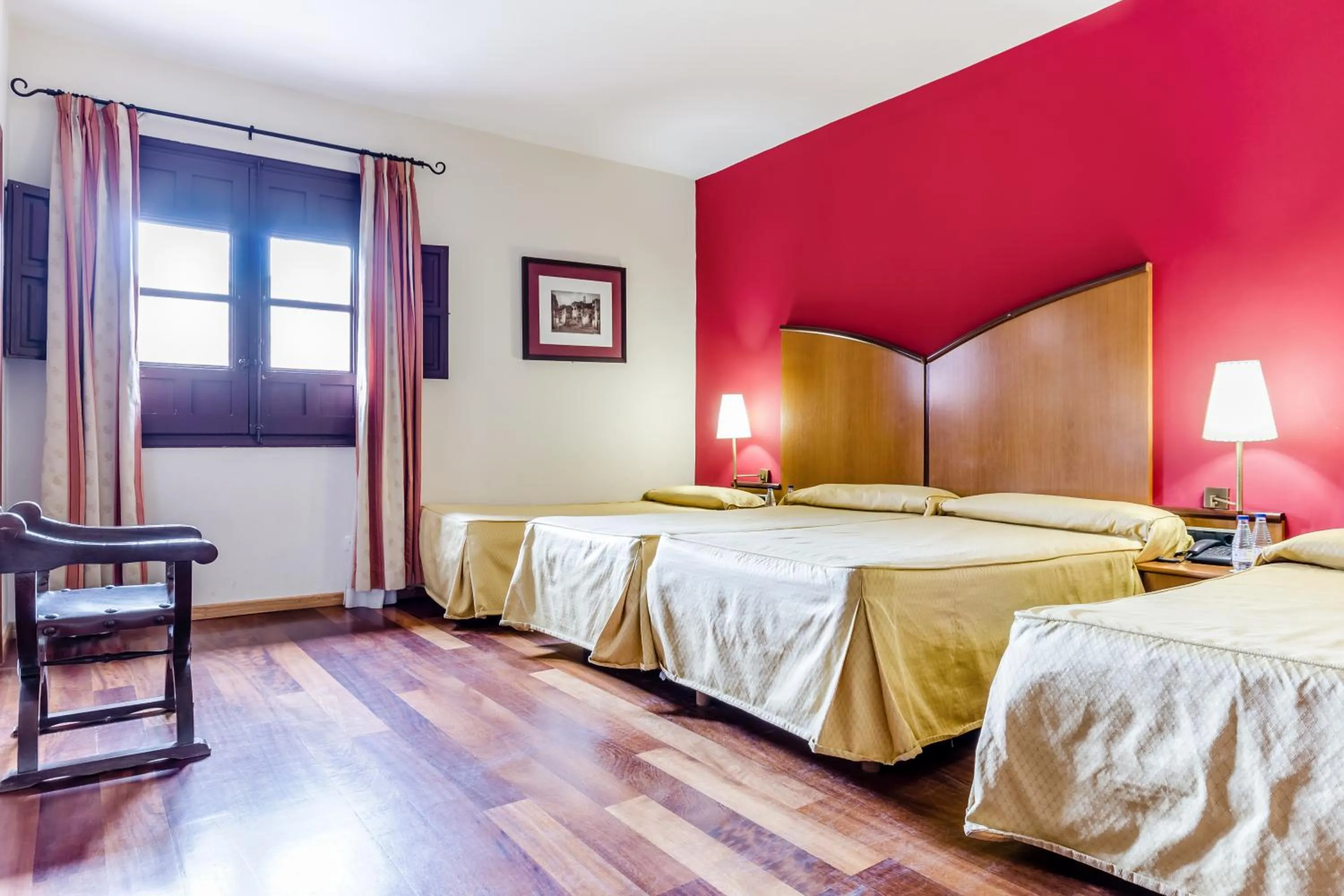 Bed in Hotel Albarracín
