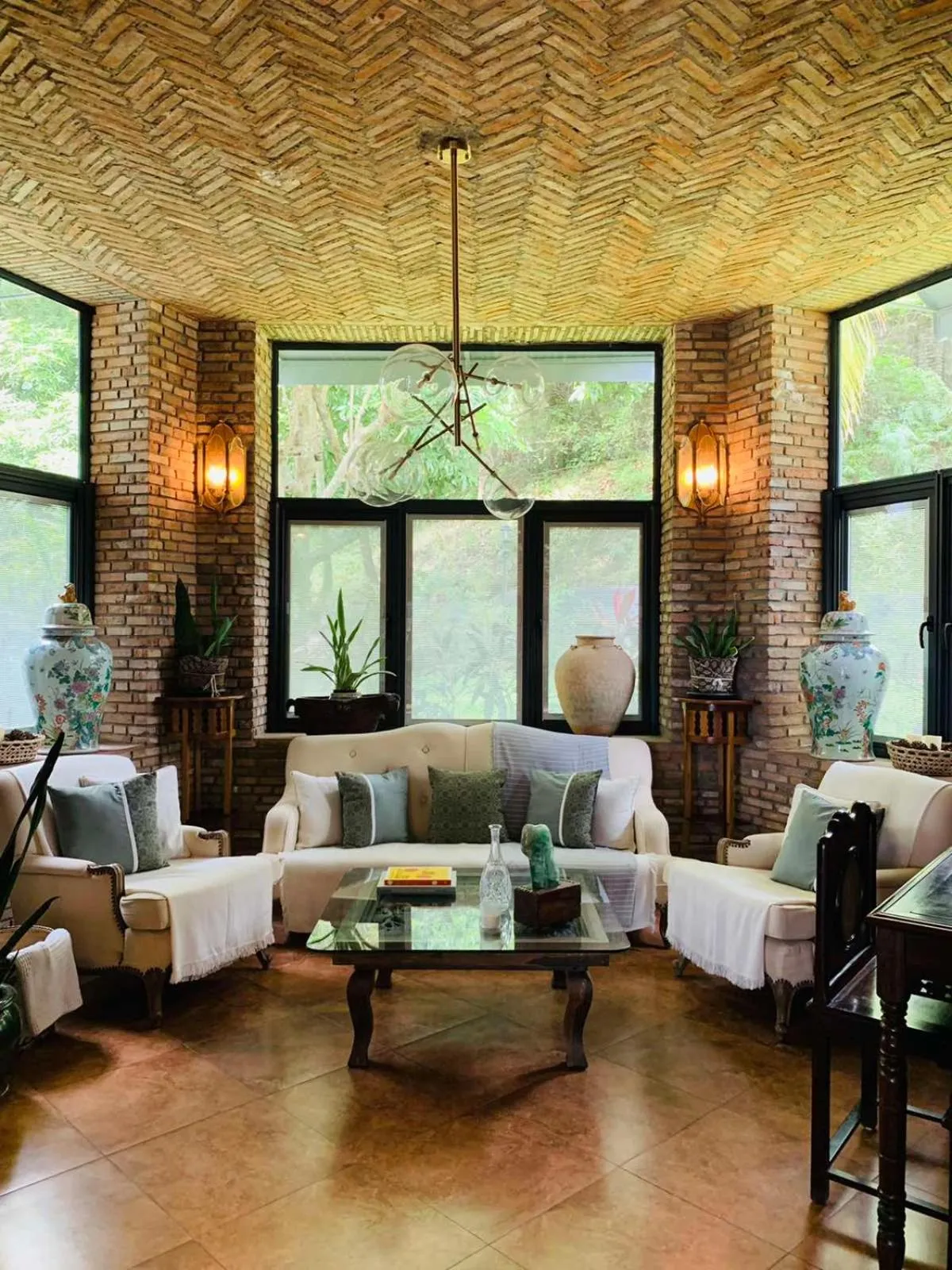 Living room in Nuuk Taal Lake