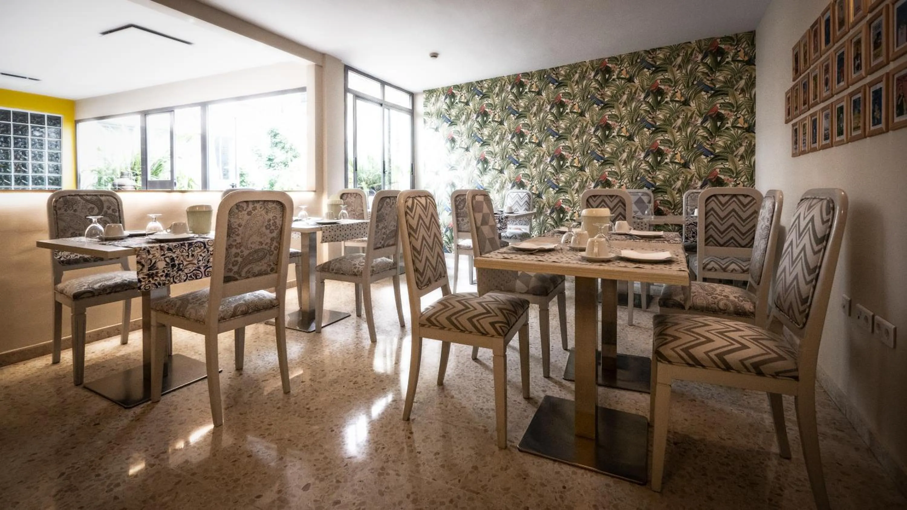 Dining area in Hotel Plaza Santa Lucía