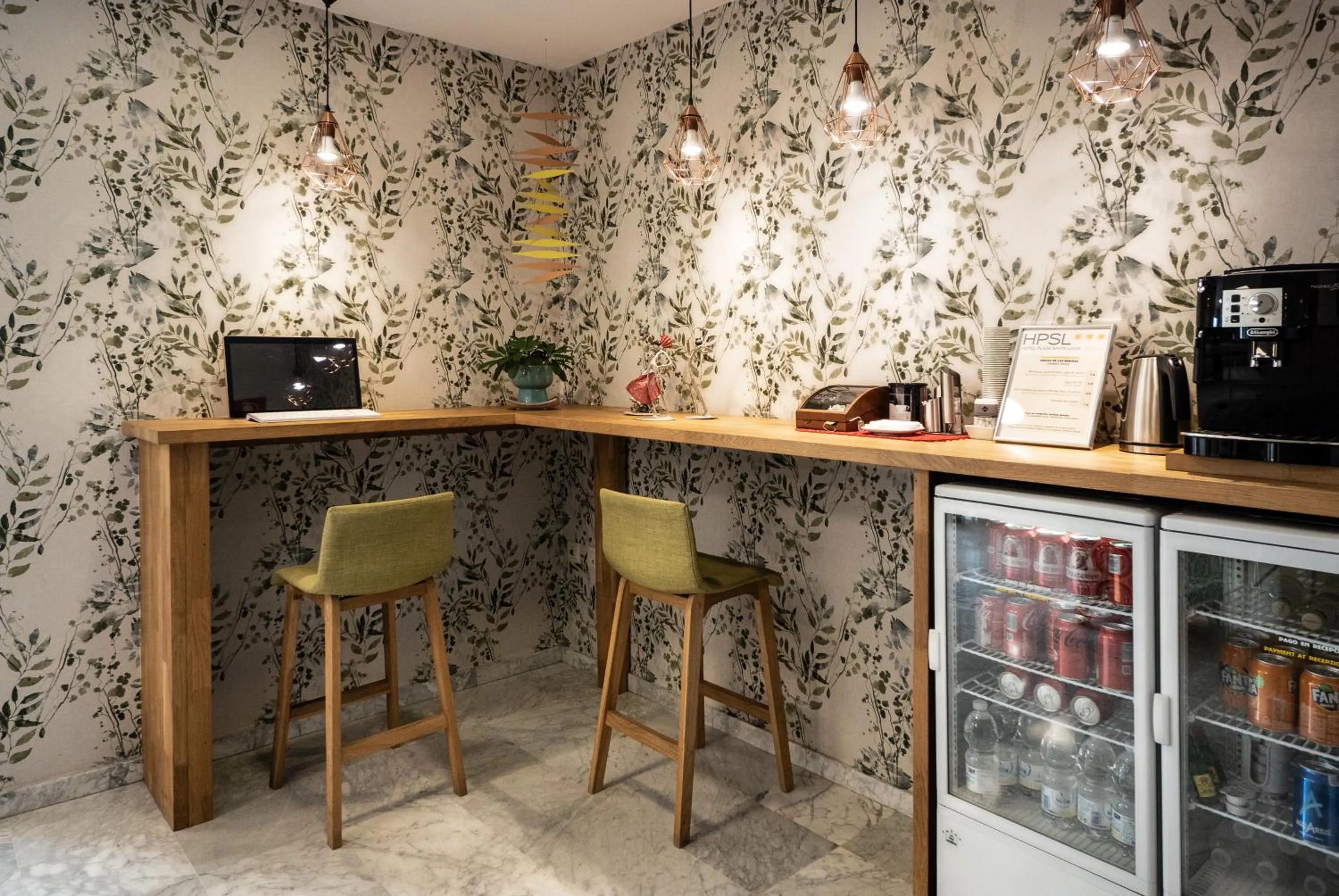 vending machine in Hotel Plaza Santa Lucía