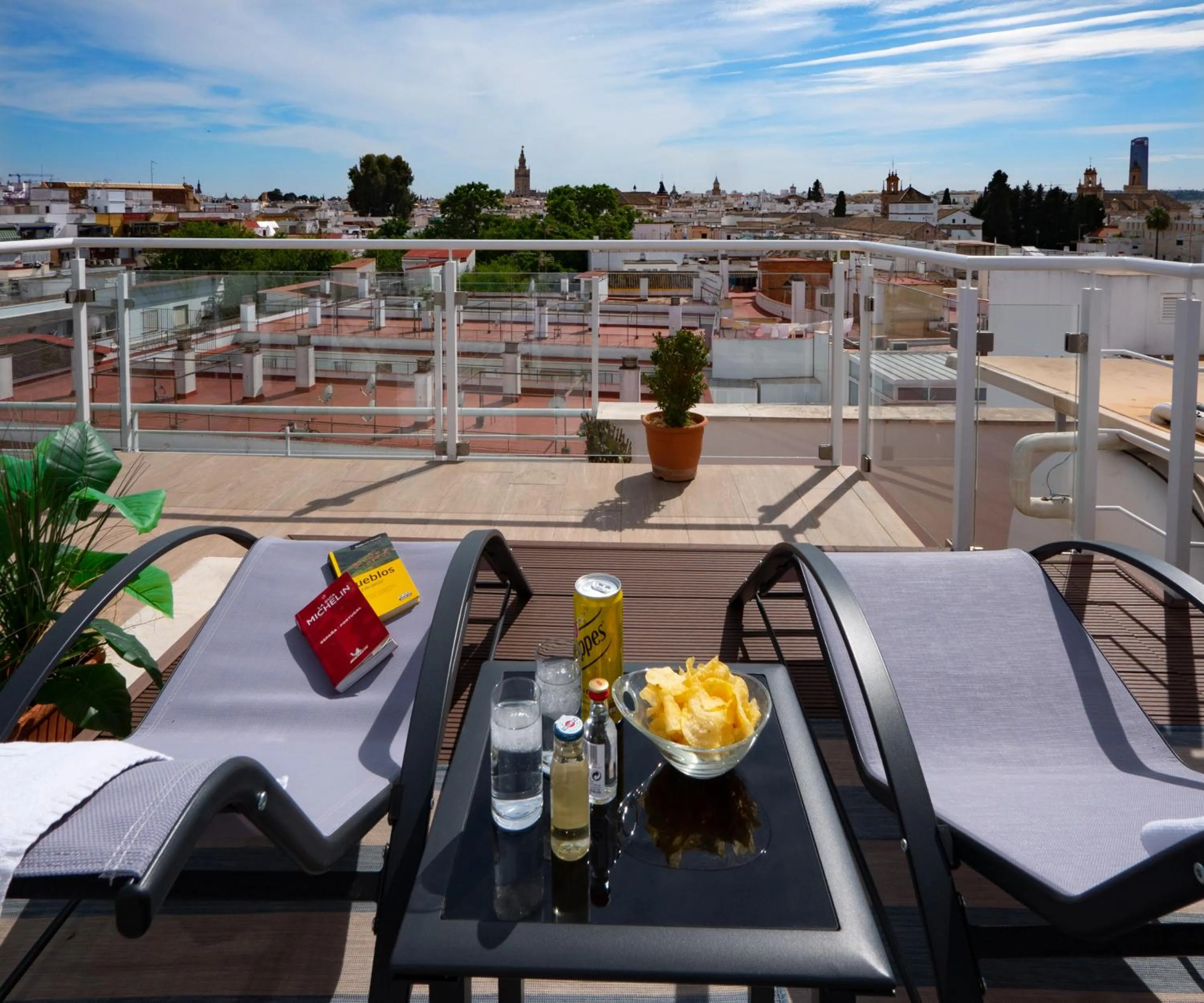 Solarium in Hotel Plaza Santa Lucía