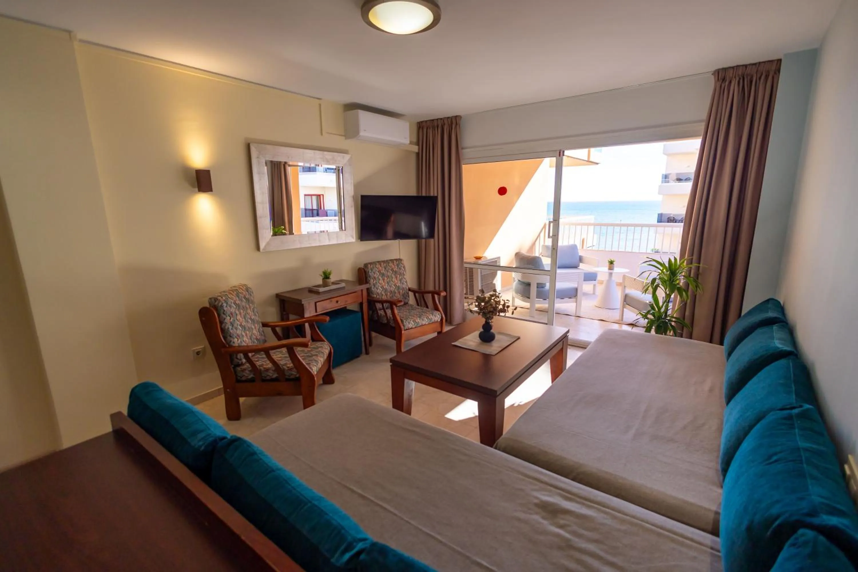 Bed in Apartamentos La Jabega