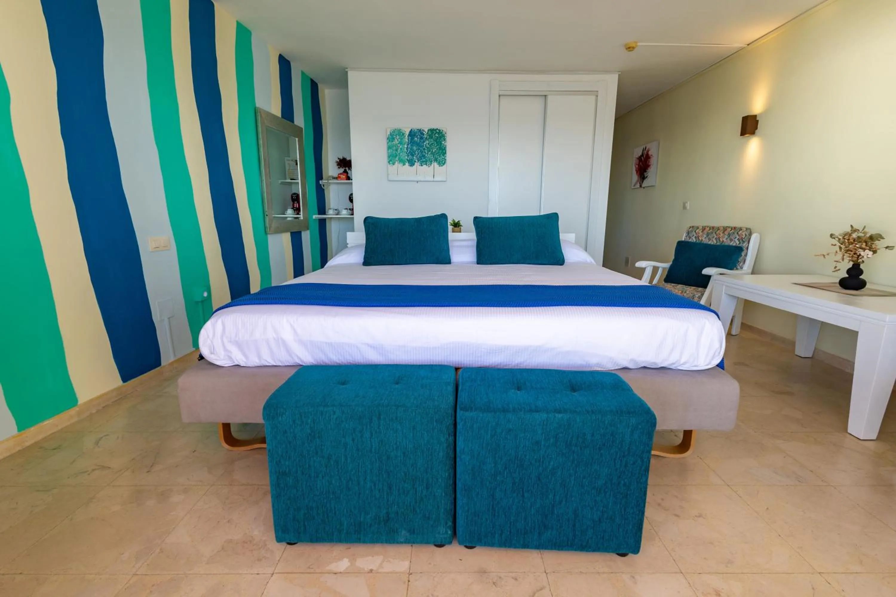 Bed in Apartamentos La Jabega