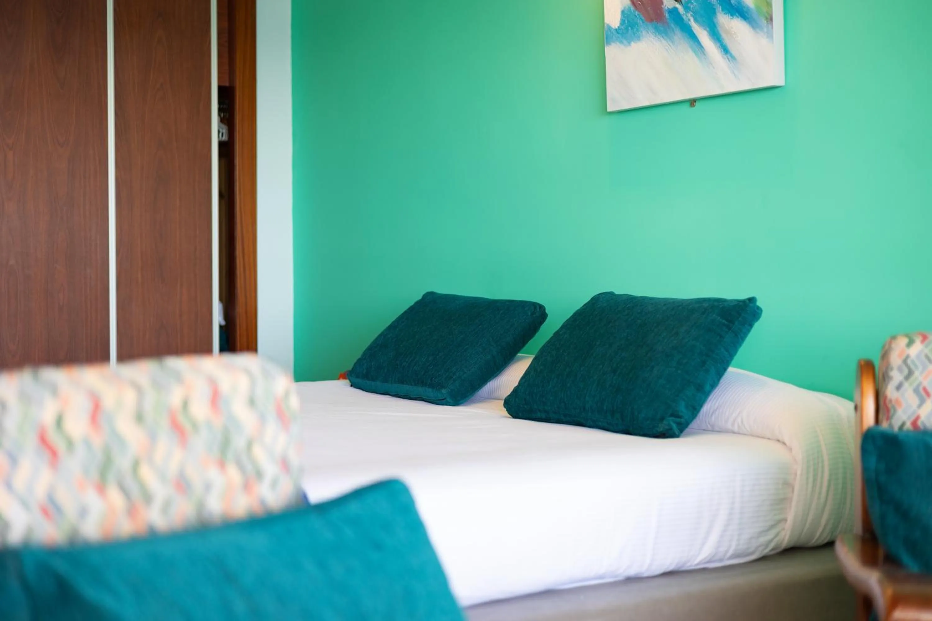 Bed in Apartamentos La Jabega