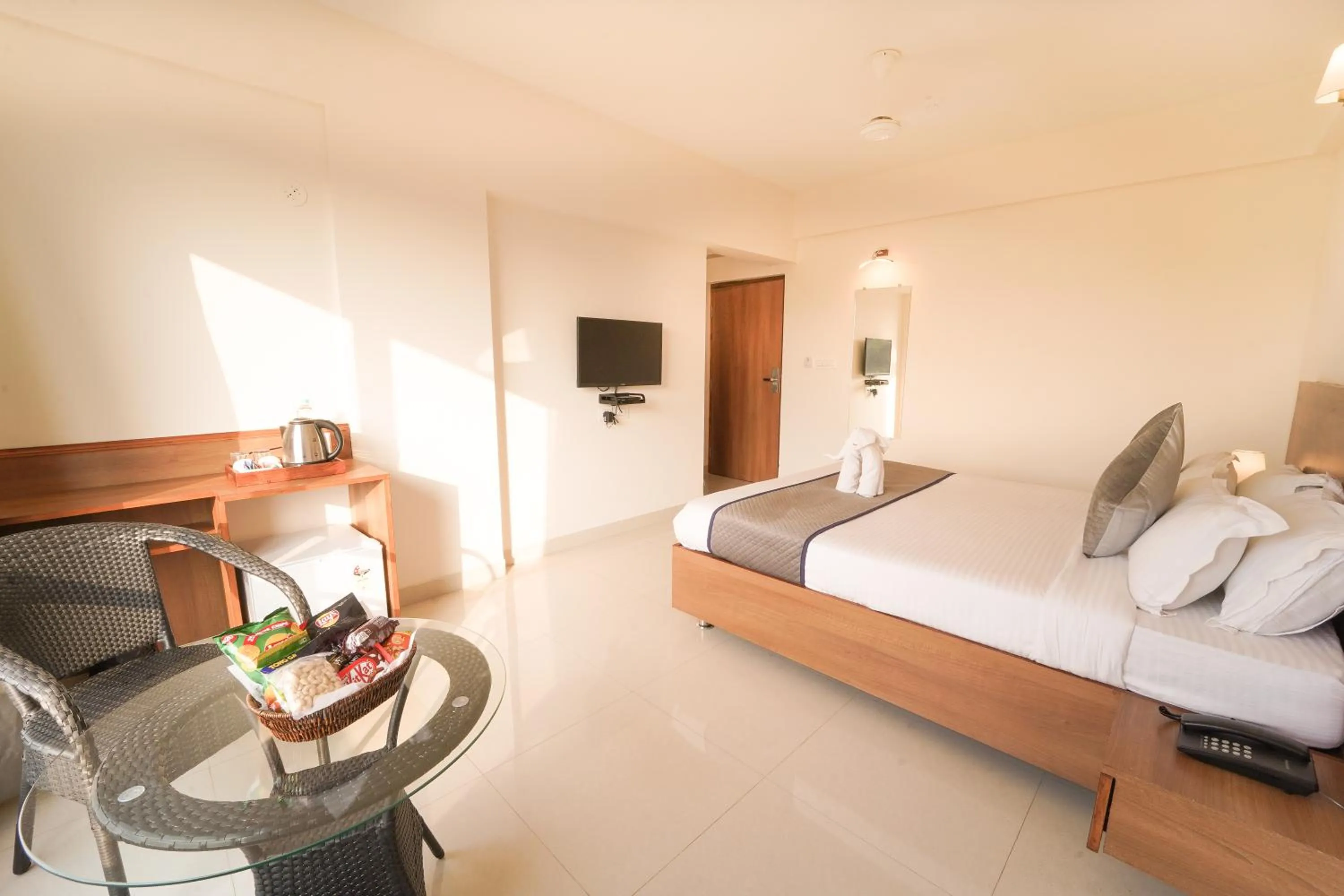 Bedroom, Bed in Hotel Wayfarer