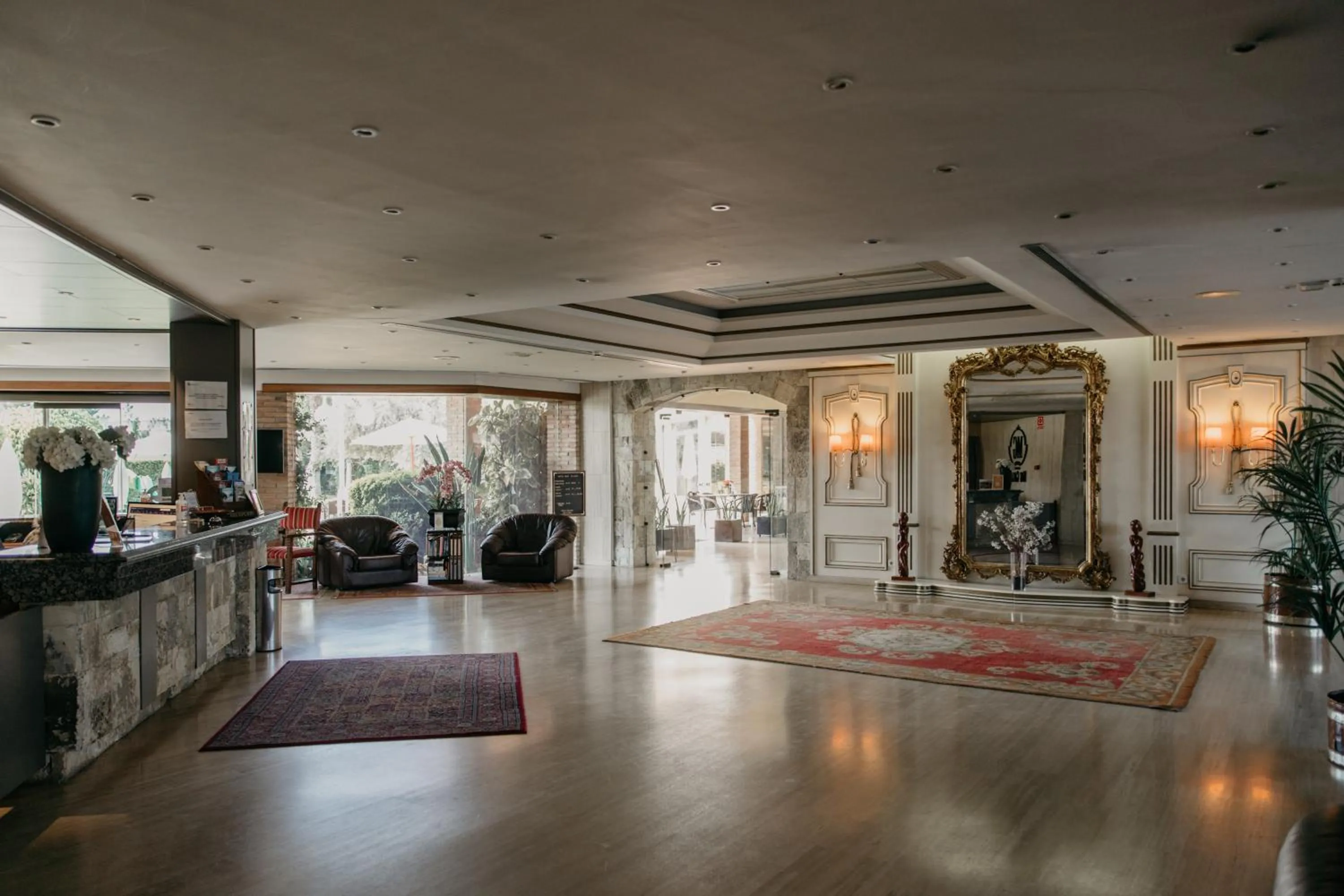 Lobby or reception in Mas Gallau