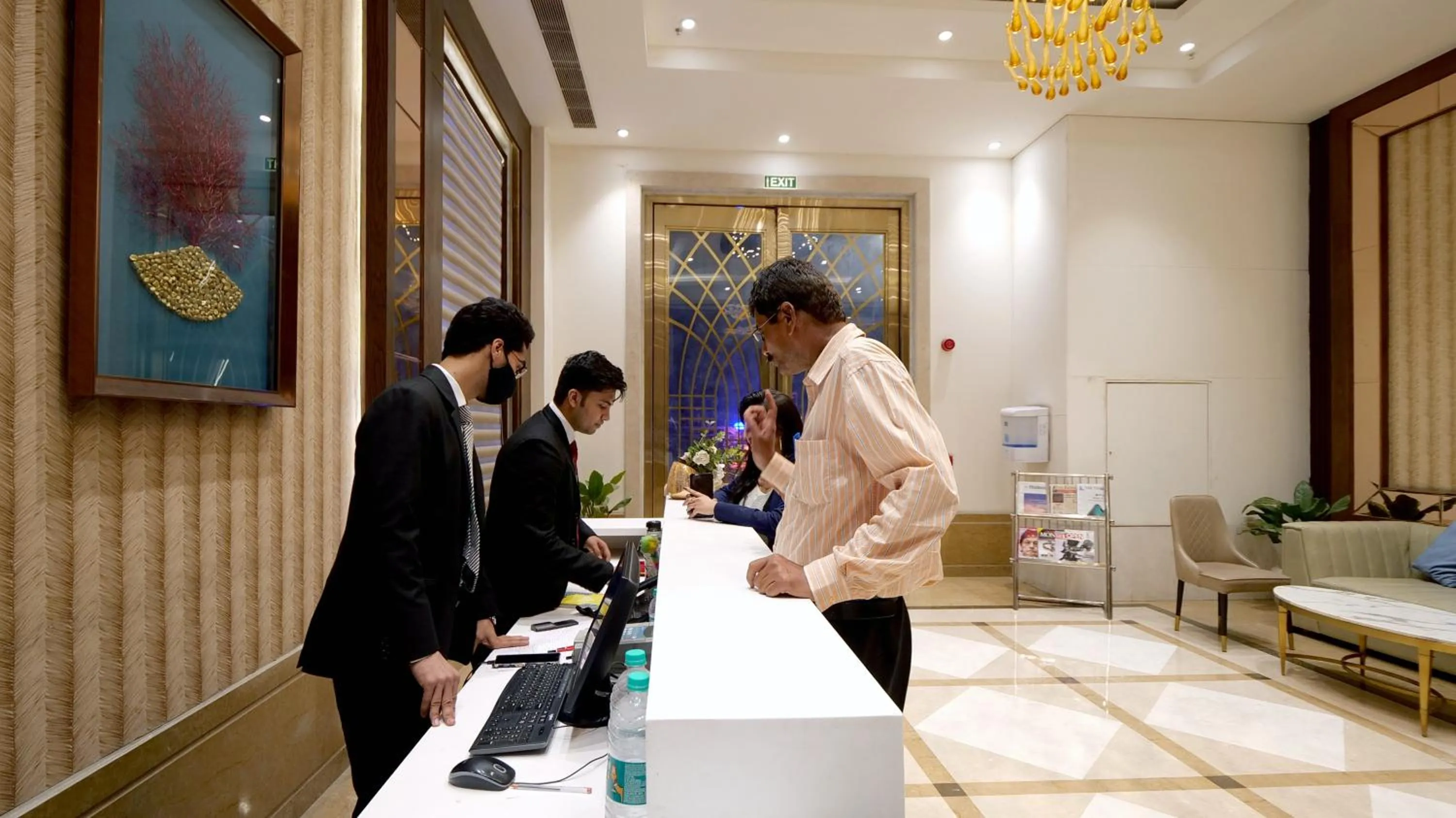 Lobby or reception in Orana Aurnum