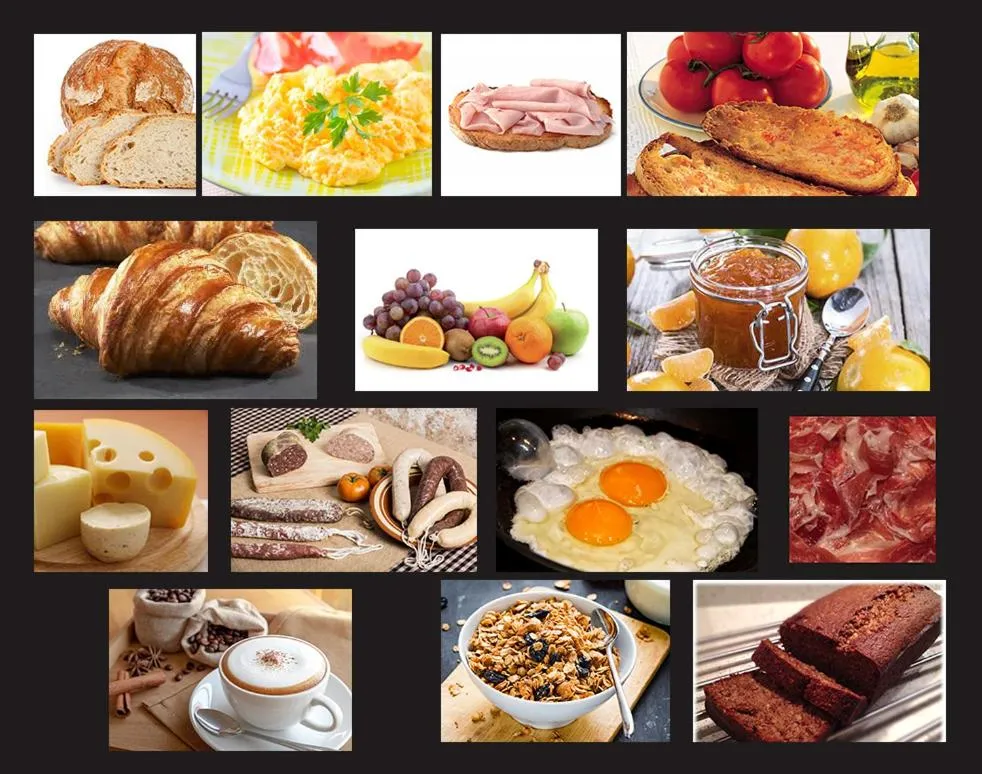 Food and drinks in Hotel Andria