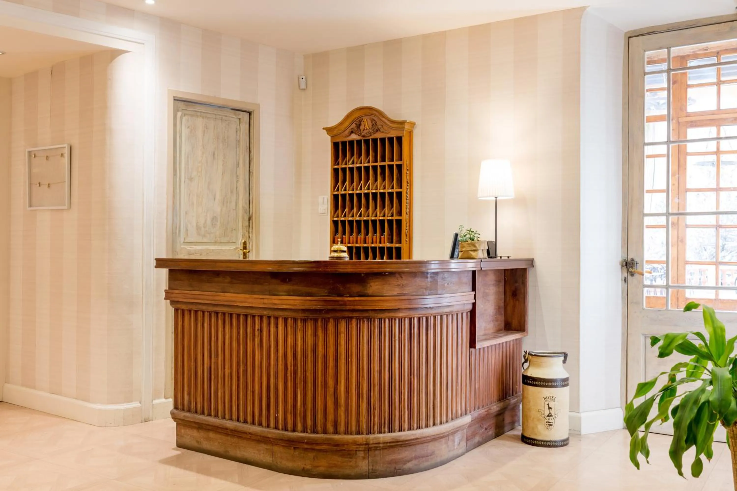 Lobby or reception in Hotel Andria