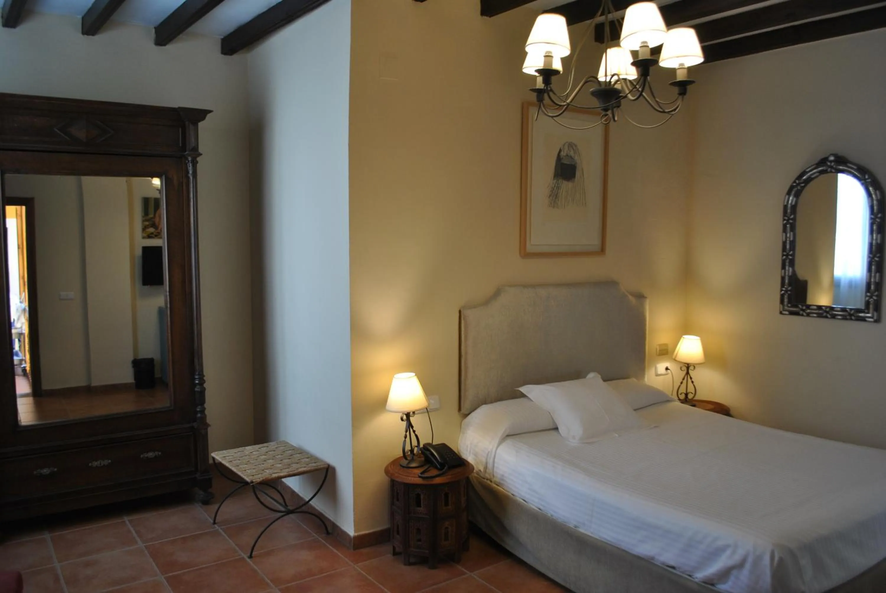 Bed in Palacio de Santa Inés