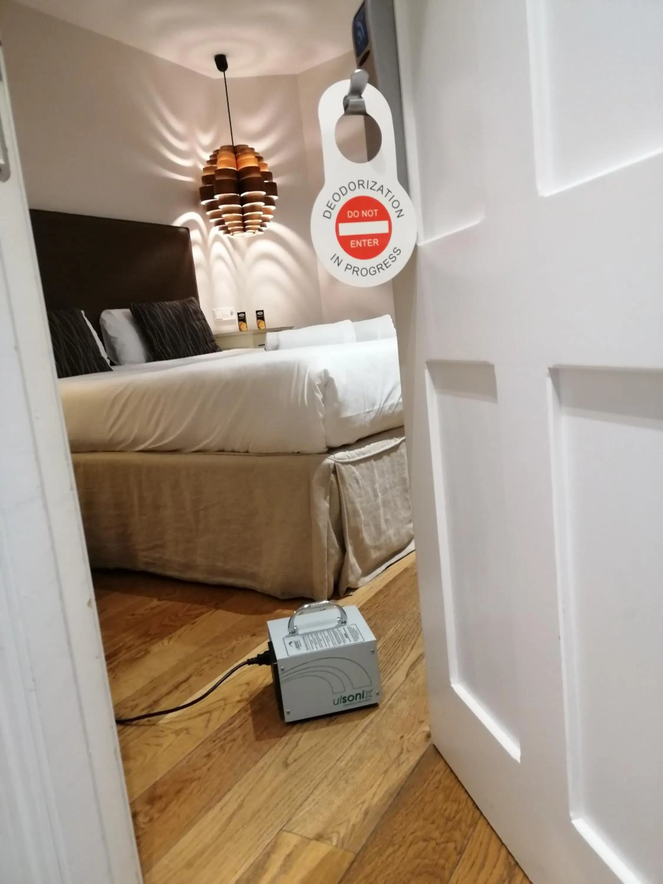 Bed in Hotel Cuéntame La Puebla