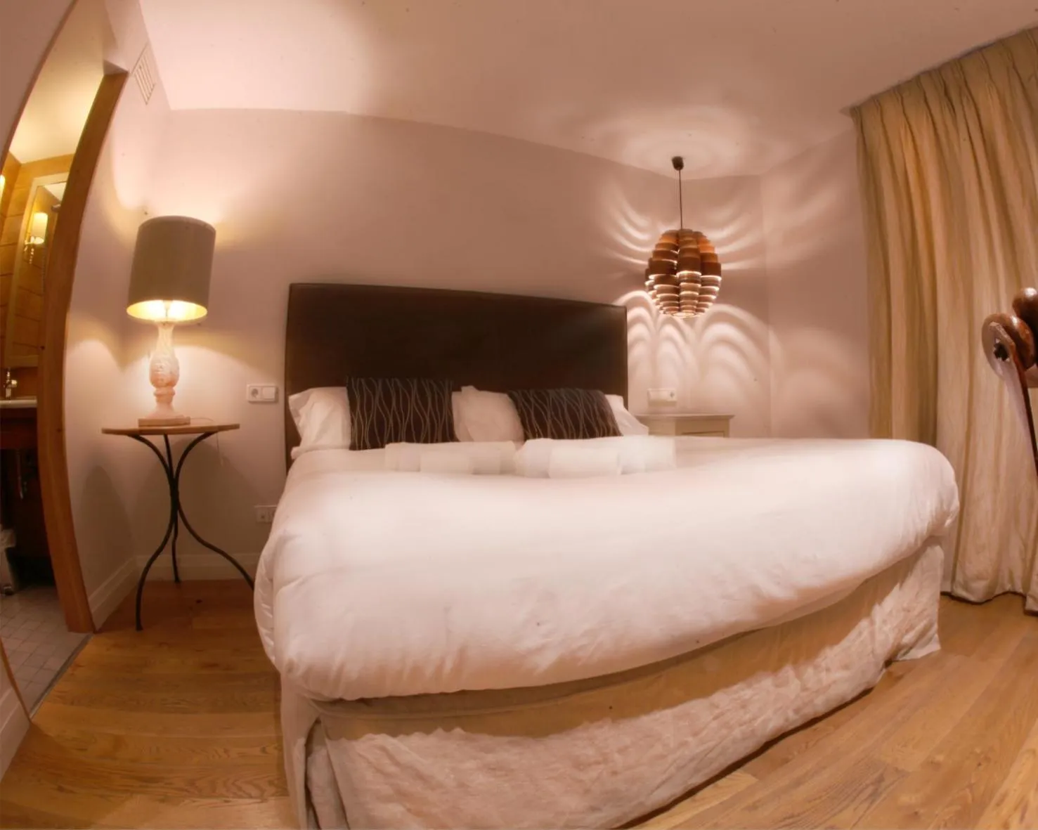 Bedroom, Bed in Hotel Cuéntame La Puebla