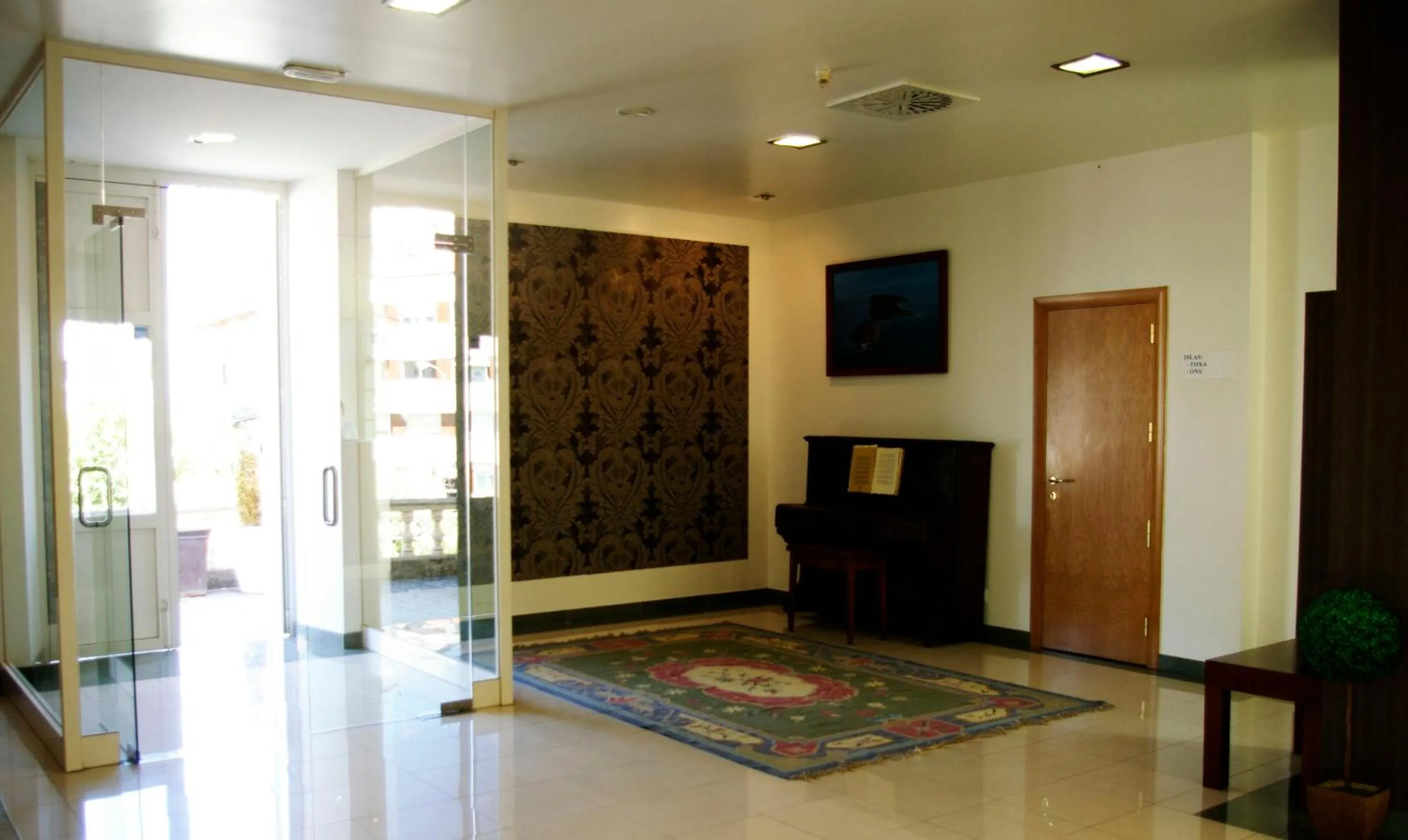 Lobby or reception in Hotel Villa De Betanzos
