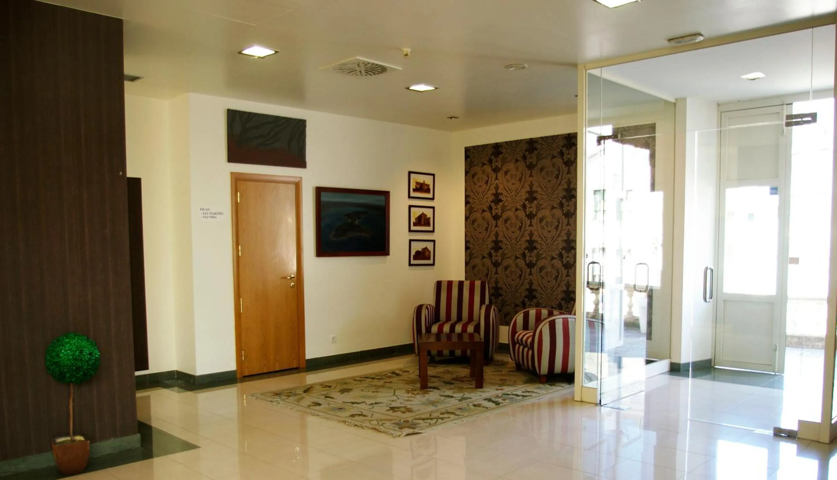 Lobby or reception in Hotel Villa De Betanzos