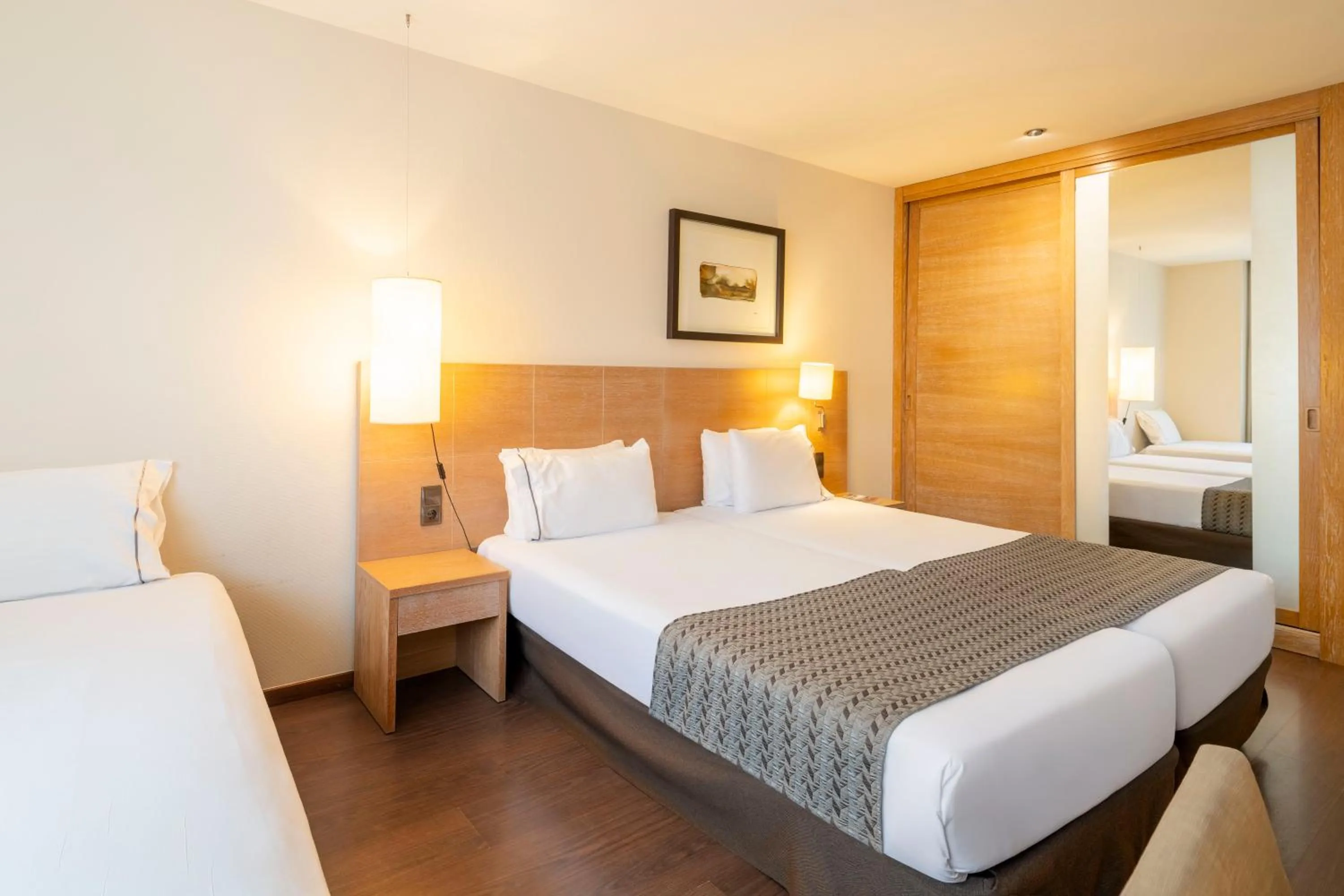 Bed in Eurostars Lucentum