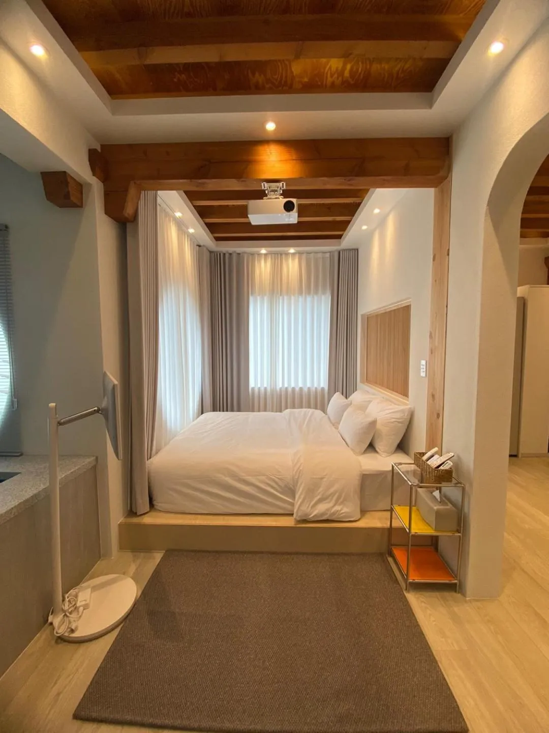 Bedroom, Bed in Hanokstay DUDURI