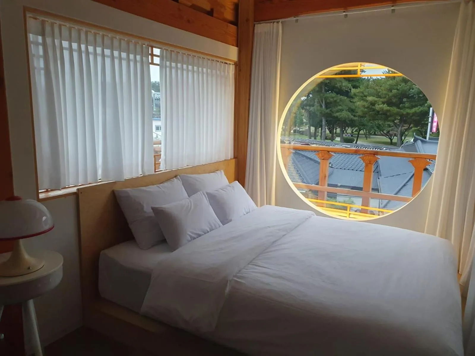 Bedroom, Bed in Hanokstay DUDURI