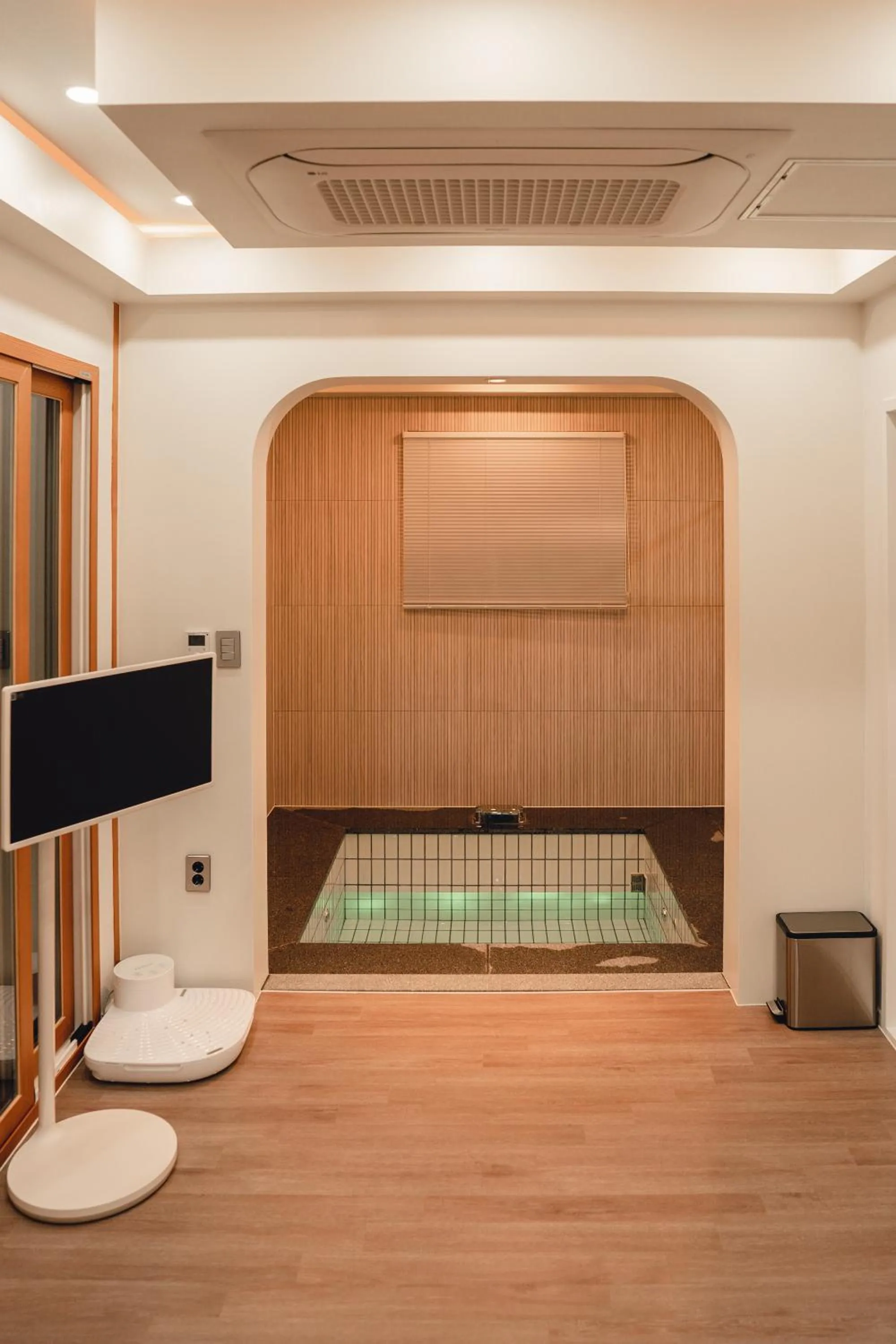 Hot Tub in Hanokstay DUDURI