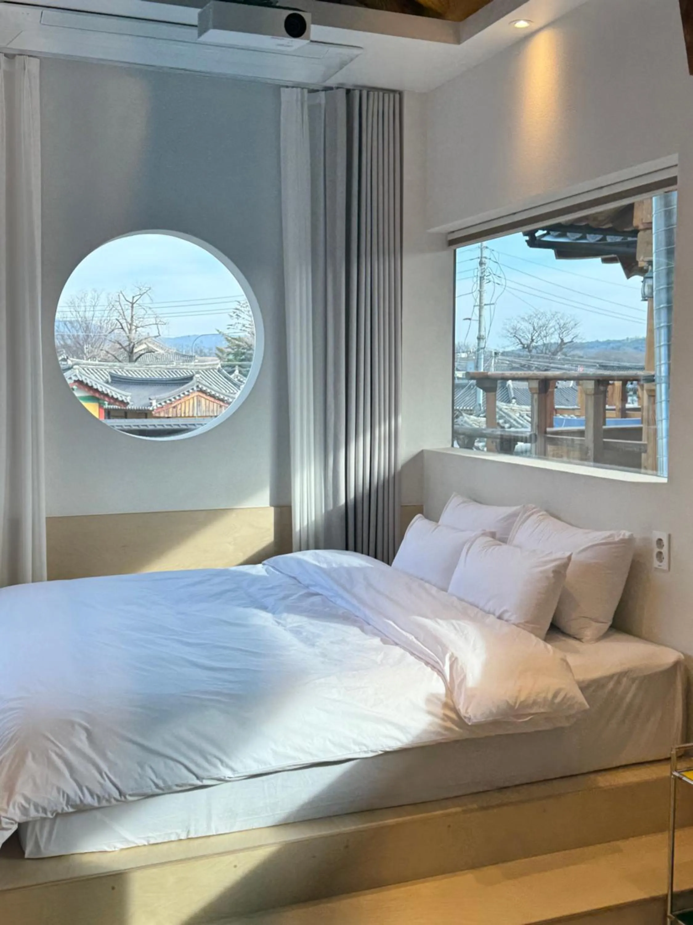 Bed in Hanokstay DUDURI