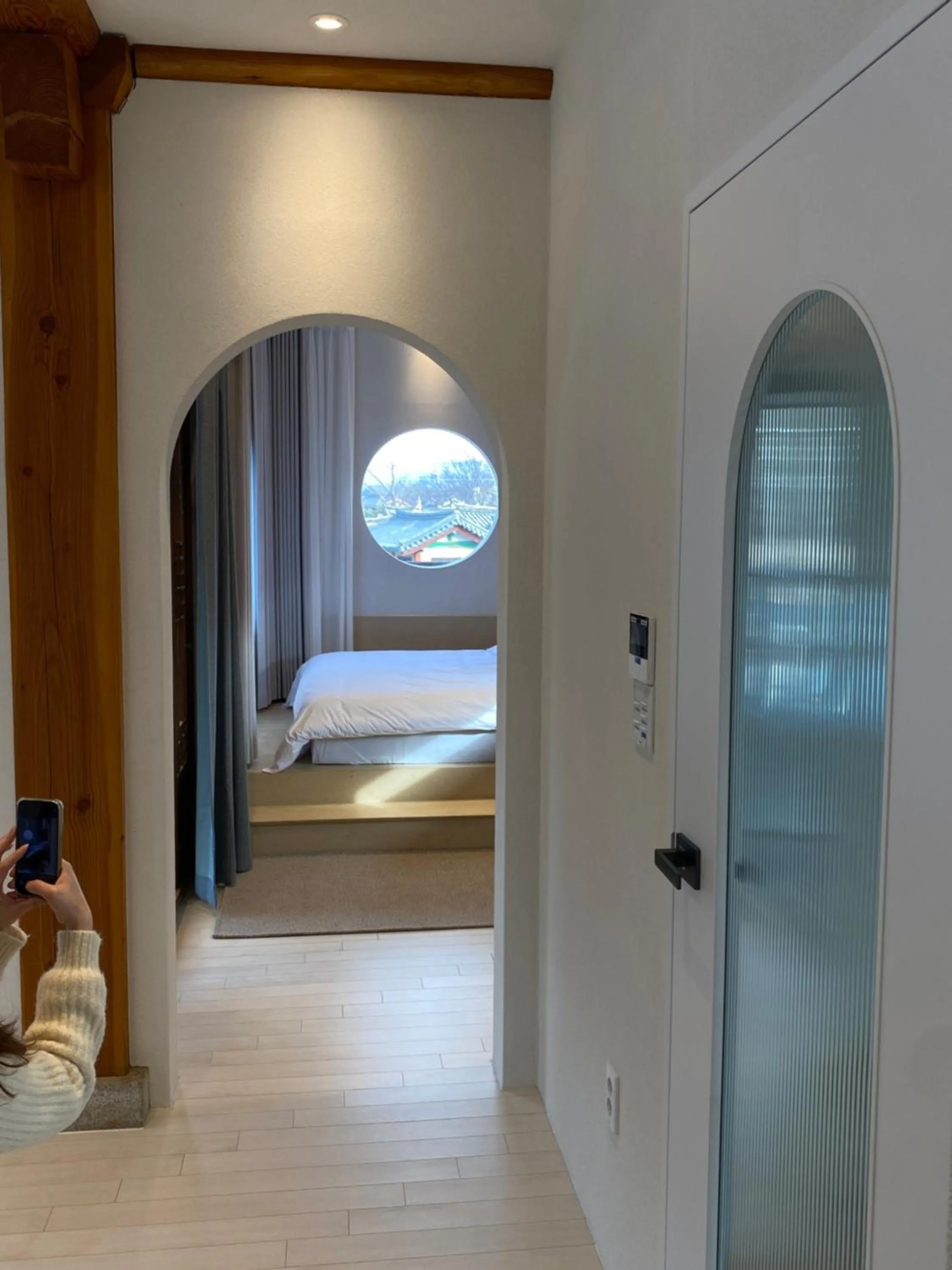 Photo of the whole room, Bed in Hanokstay DUDURI