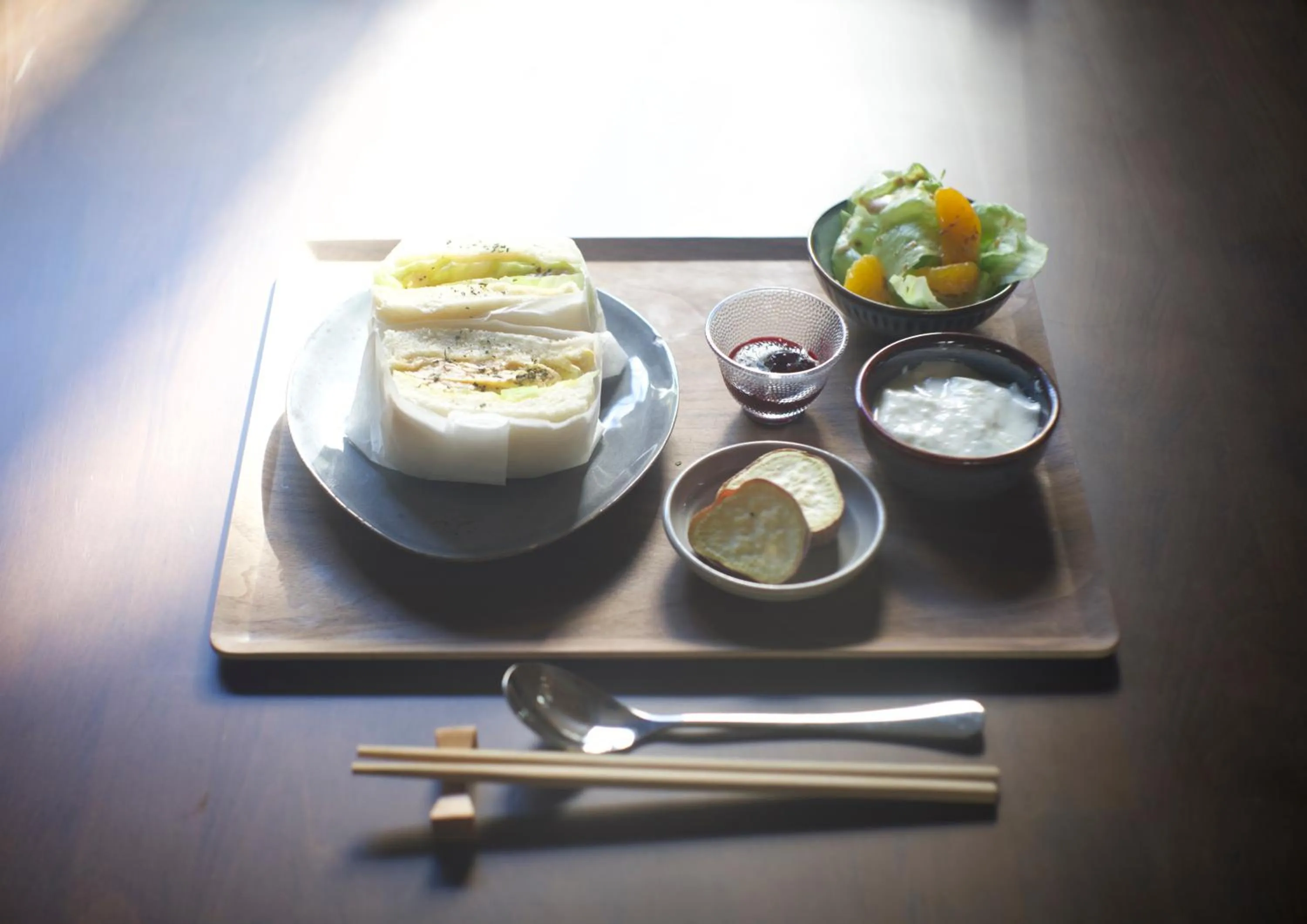 Breakfast in Reikyo Garden Osaka