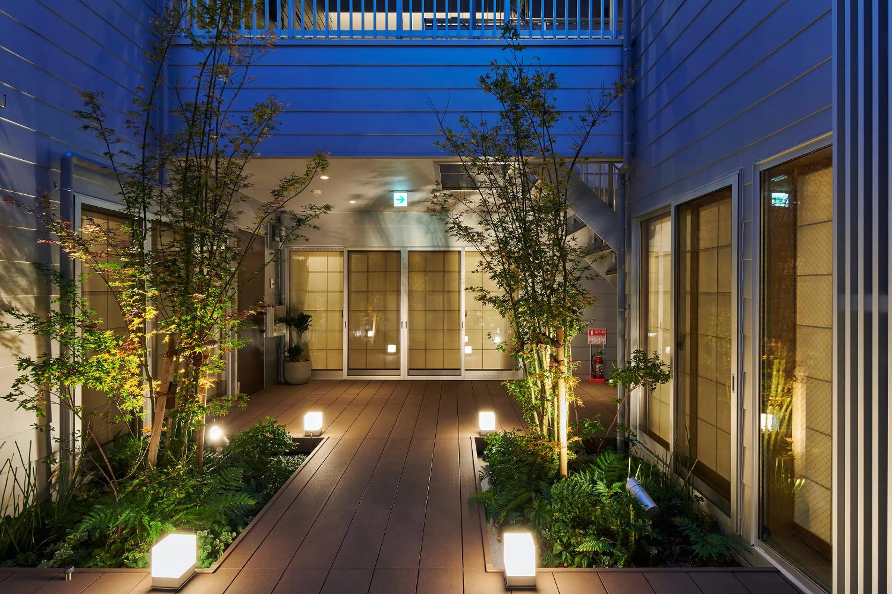 Night in Reikyo Garden Osaka