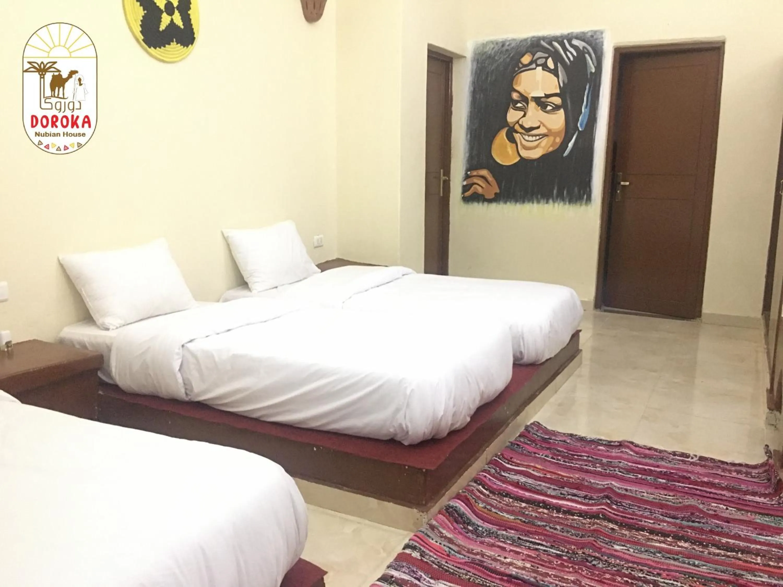 Bed in DoroKa Nubian House