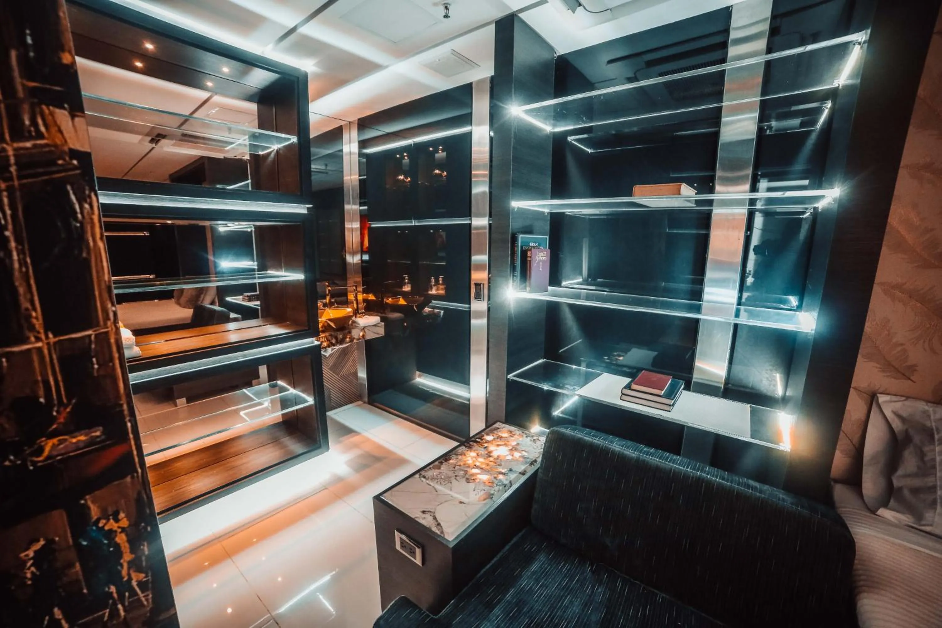 wardrobe in 1Million Luxury Suites