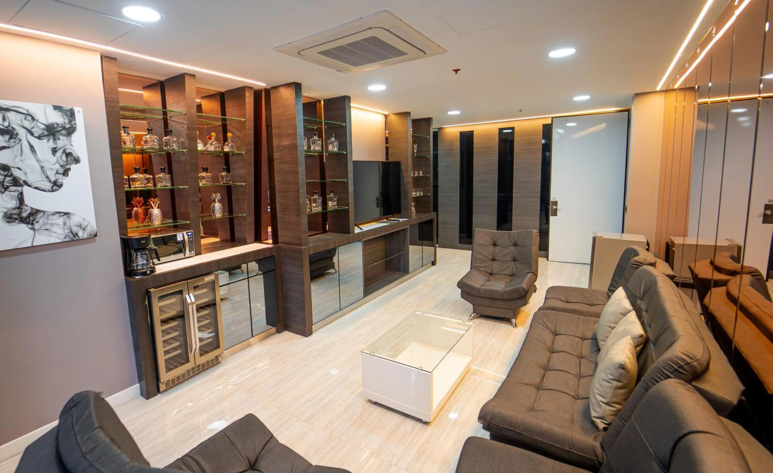 Living room in 1Million Luxury Suites