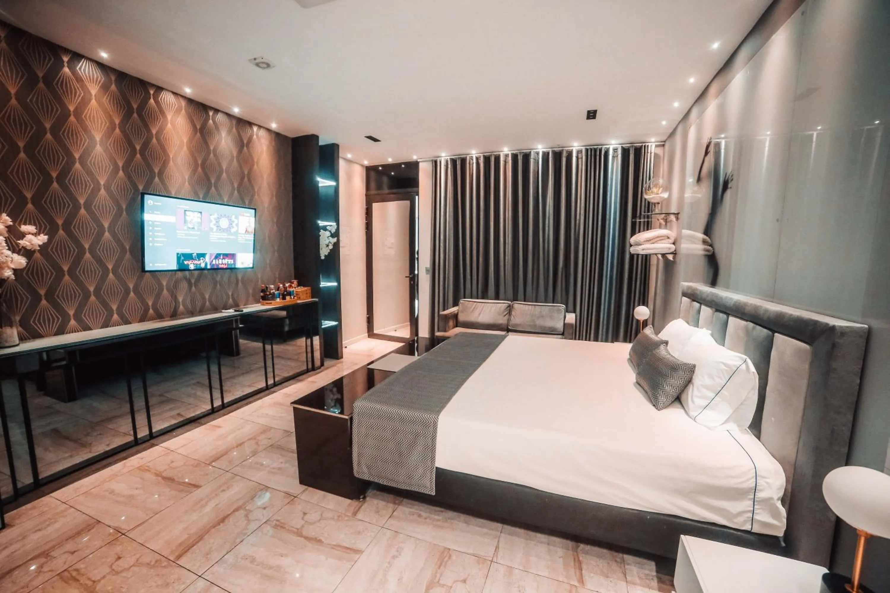 Bed in 1Million Luxury Suites