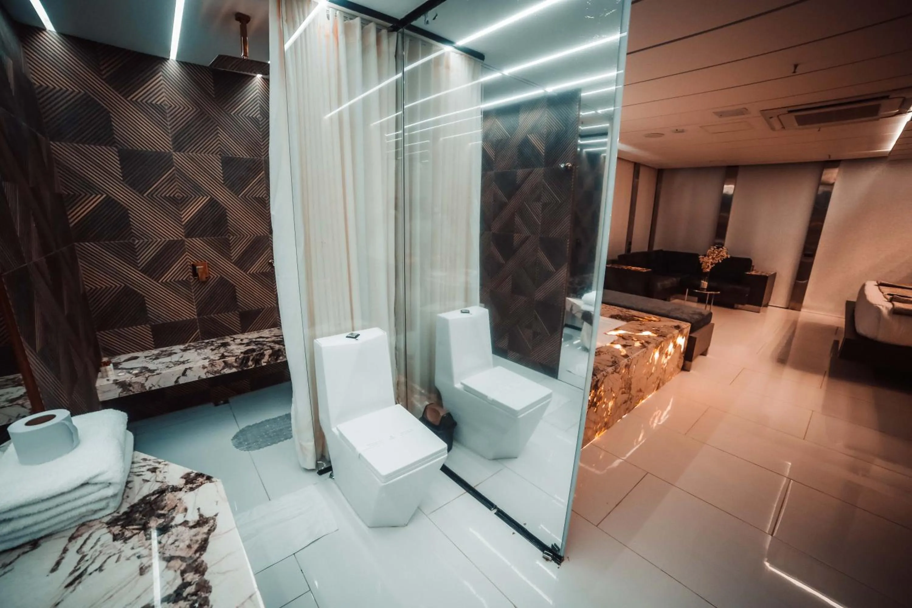 Bathroom in 1Million Luxury Suites