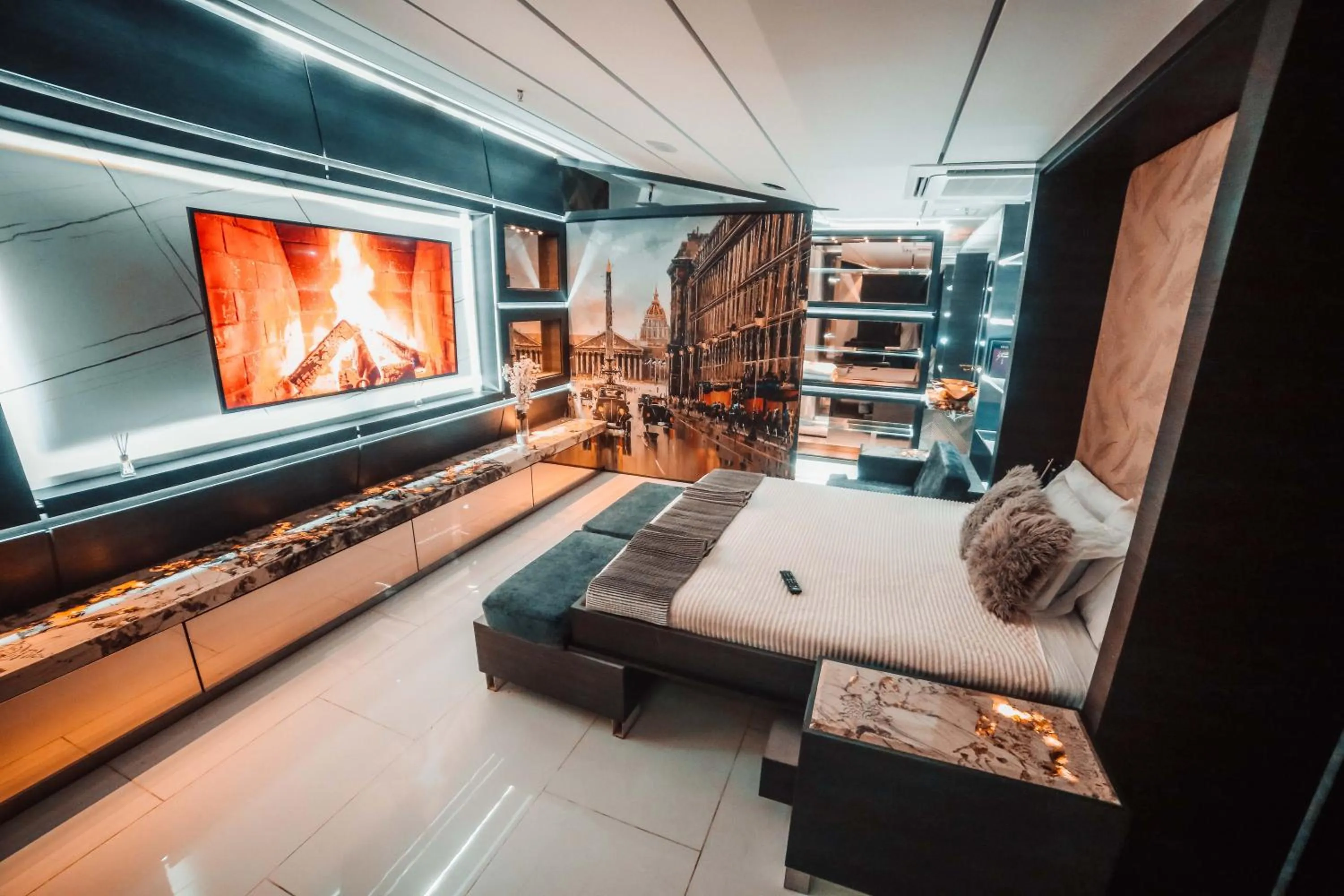 Bed in 1Million Luxury Suites