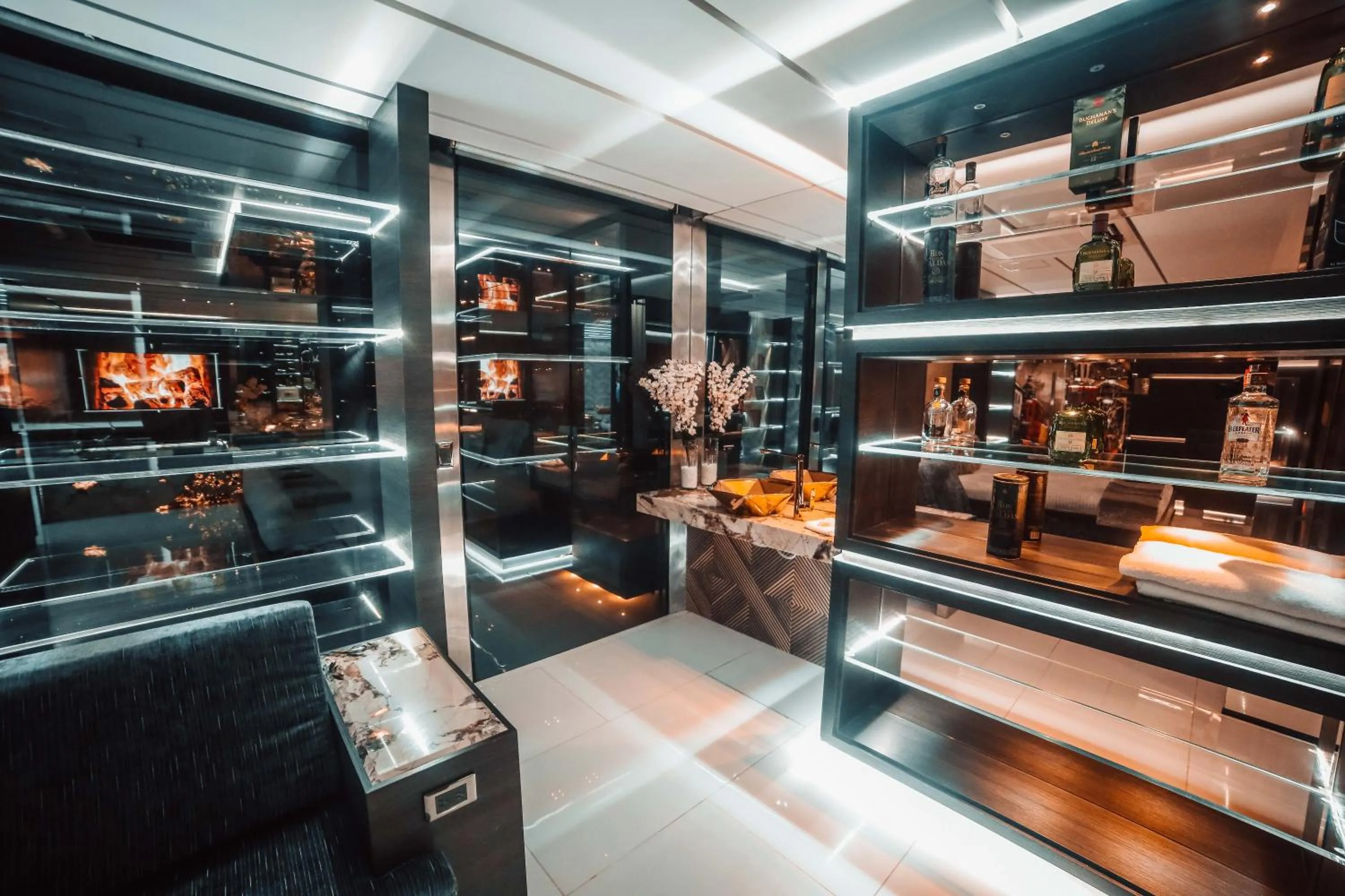 Living room in 1Million Luxury Suites