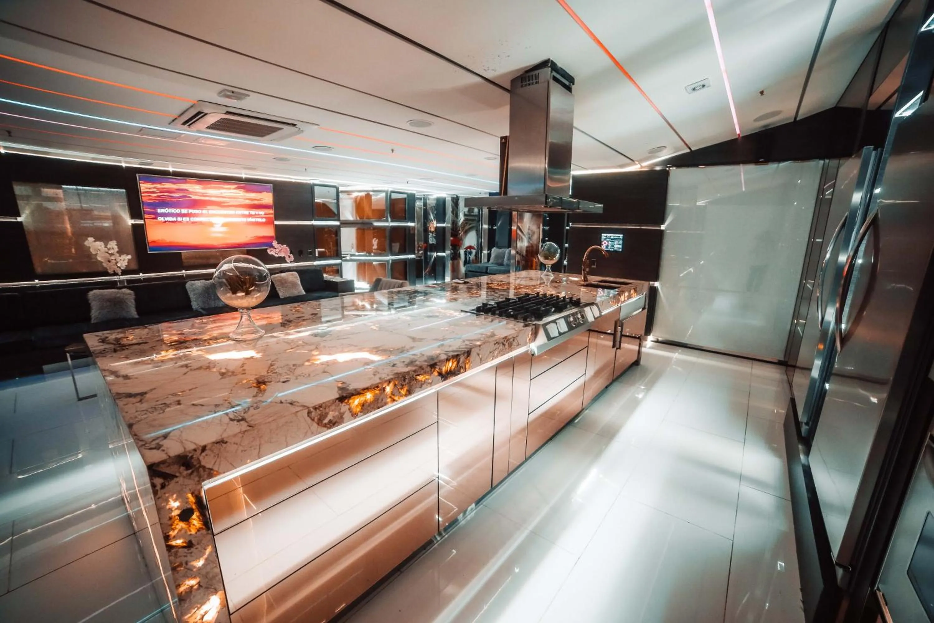 Kitchen or kitchenette in 1Million Luxury Suites