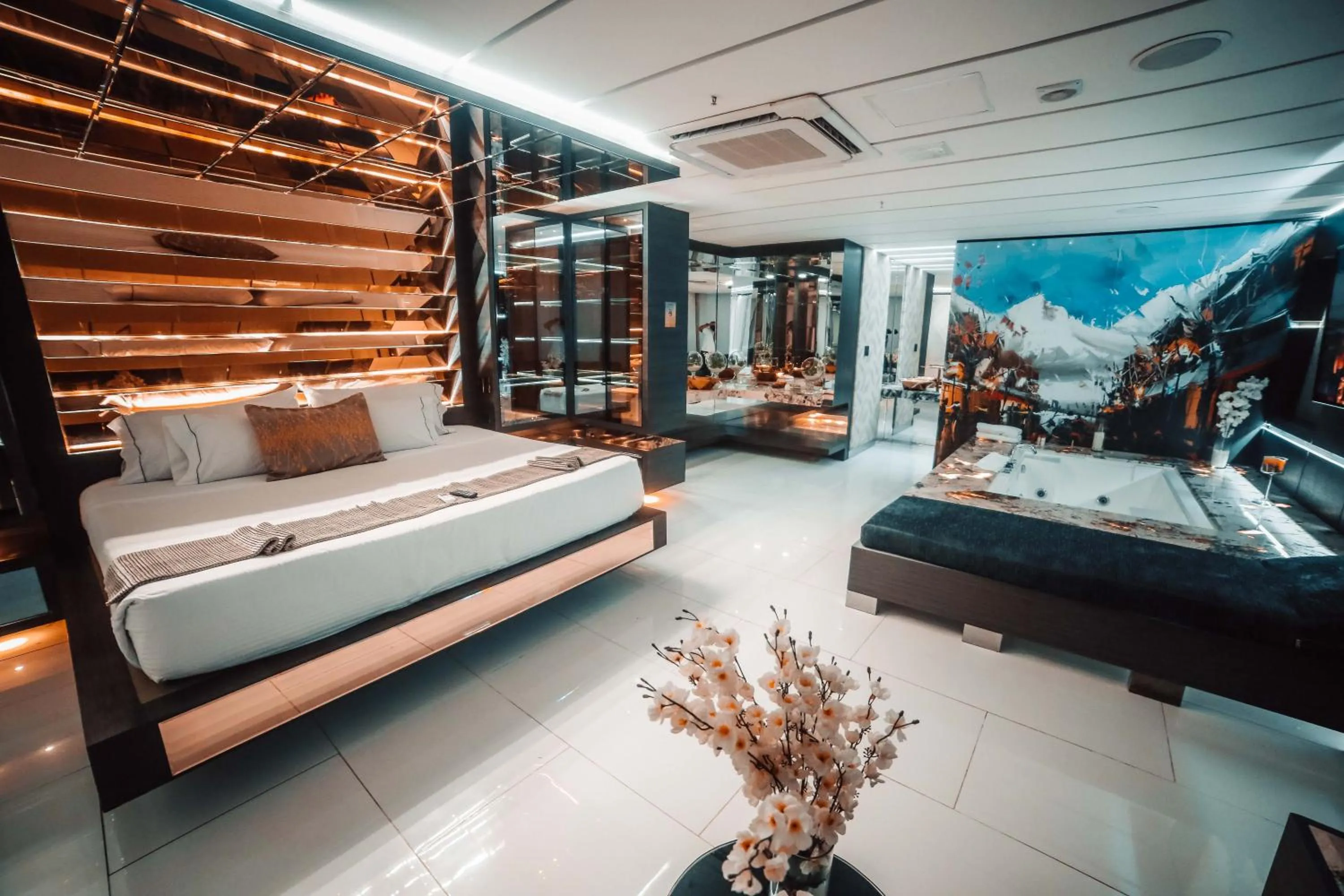 Bed in 1Million Luxury Suites